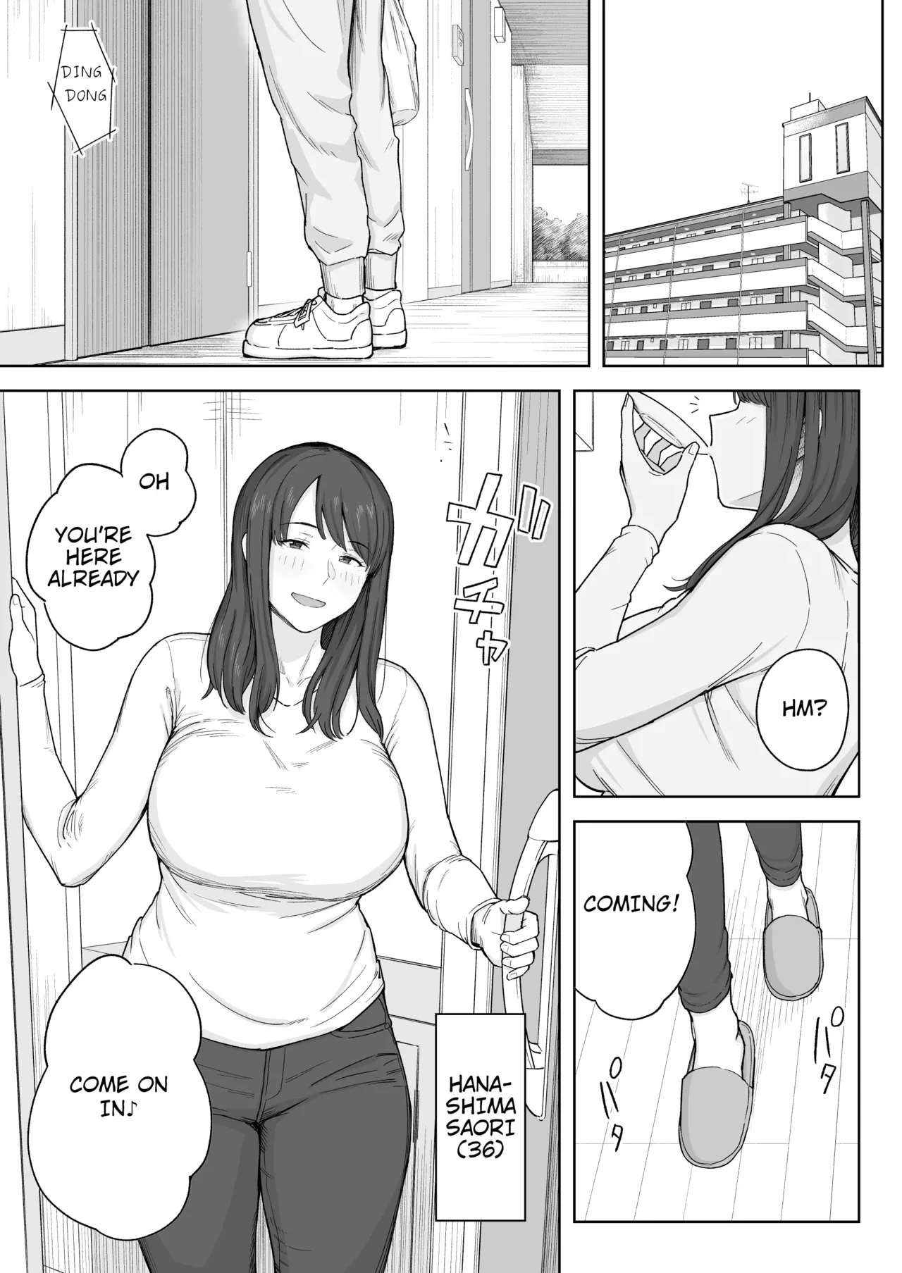 Spending Time With My Aunt After Dinner | Yuuhan no Ato wa Oba-chan to porn comic picture 2