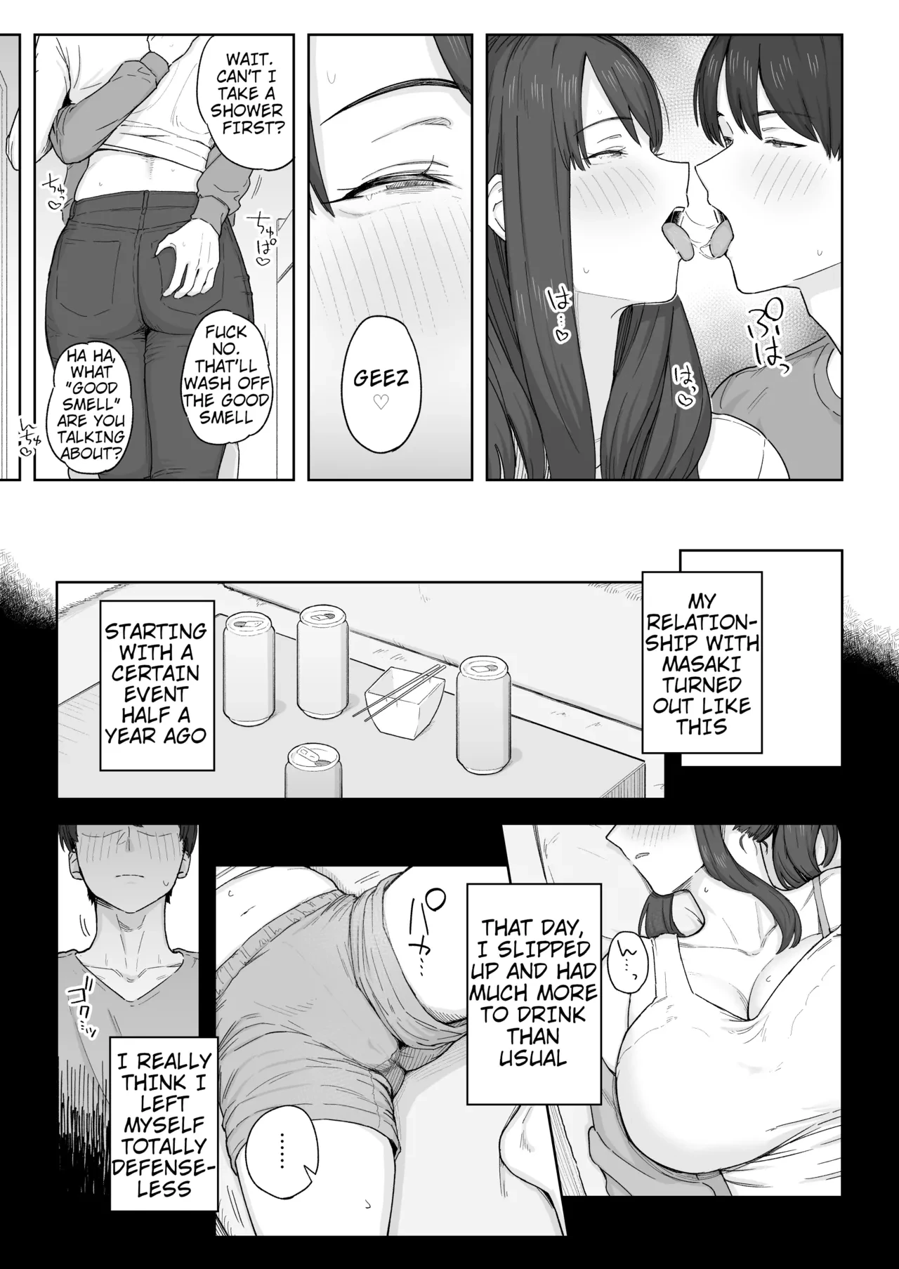Spending Time With My Aunt After Dinner | Yuuhan no Ato wa Oba-chan to porn comic picture 8