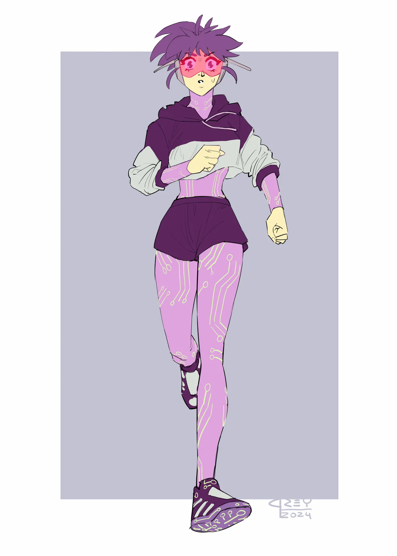 Spinny and Mecha Maid Hit the Gym porn comic picture 21