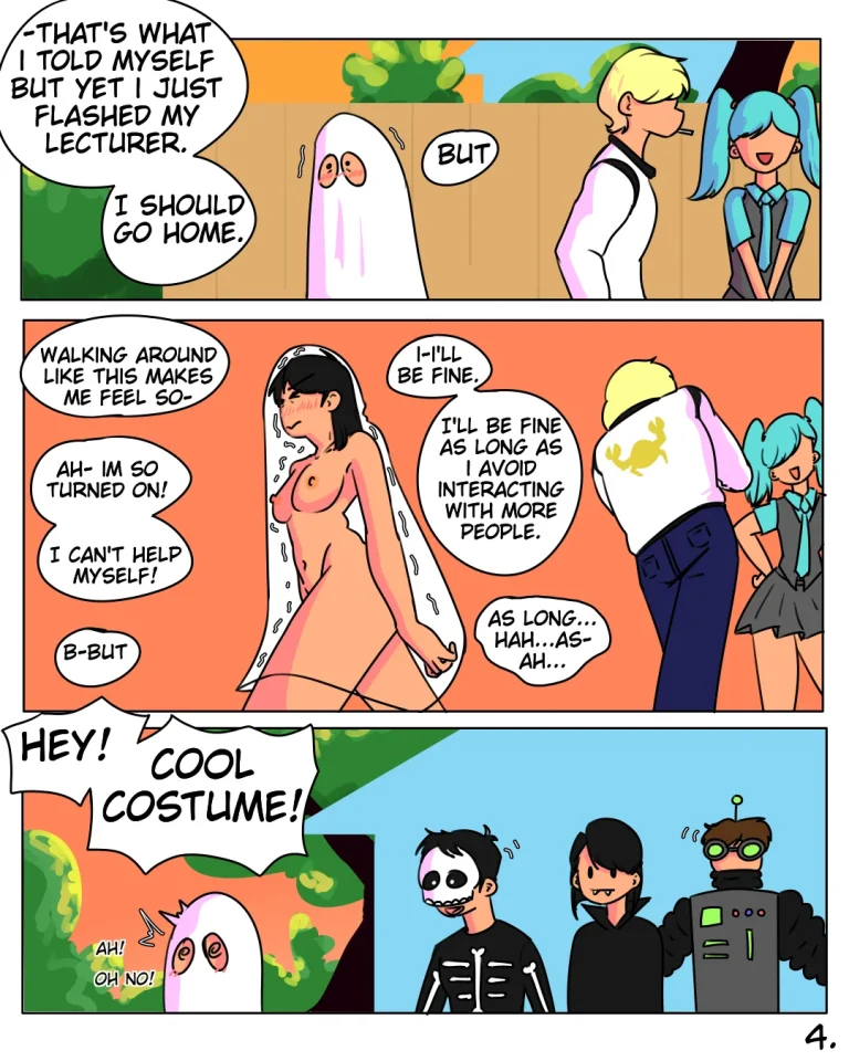 Spooky Streaking porn comic picture 5