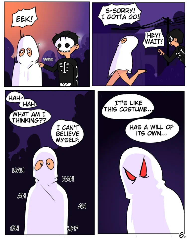 Spooky Streaking porn comic picture 7