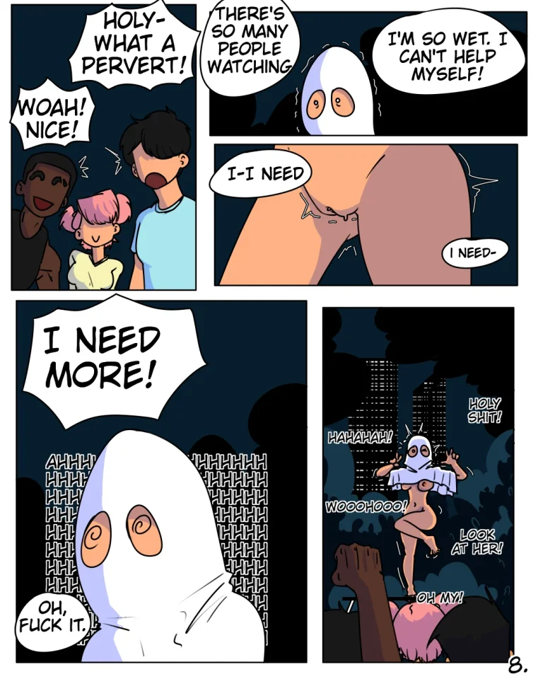 Spooky Streaking porn comic picture 9