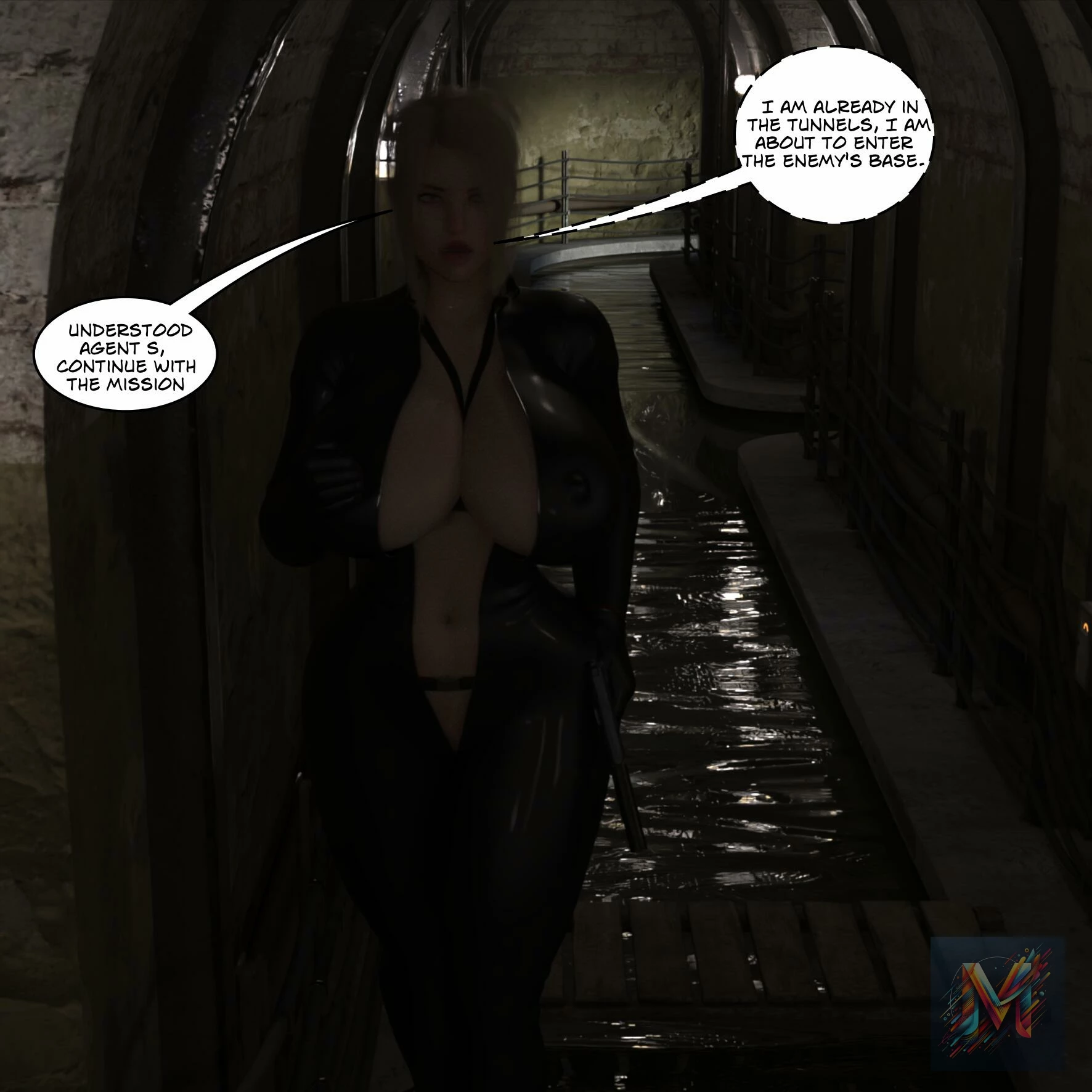 Spy Game porn comic picture 14