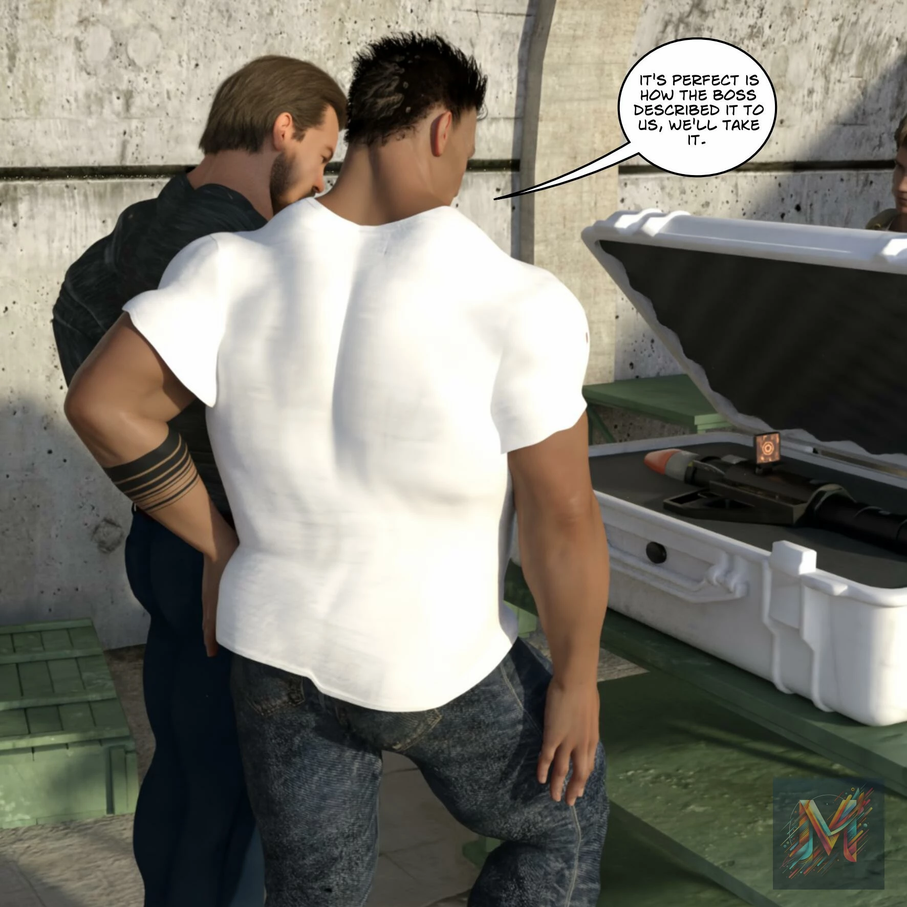 Spy Game porn comic picture 17