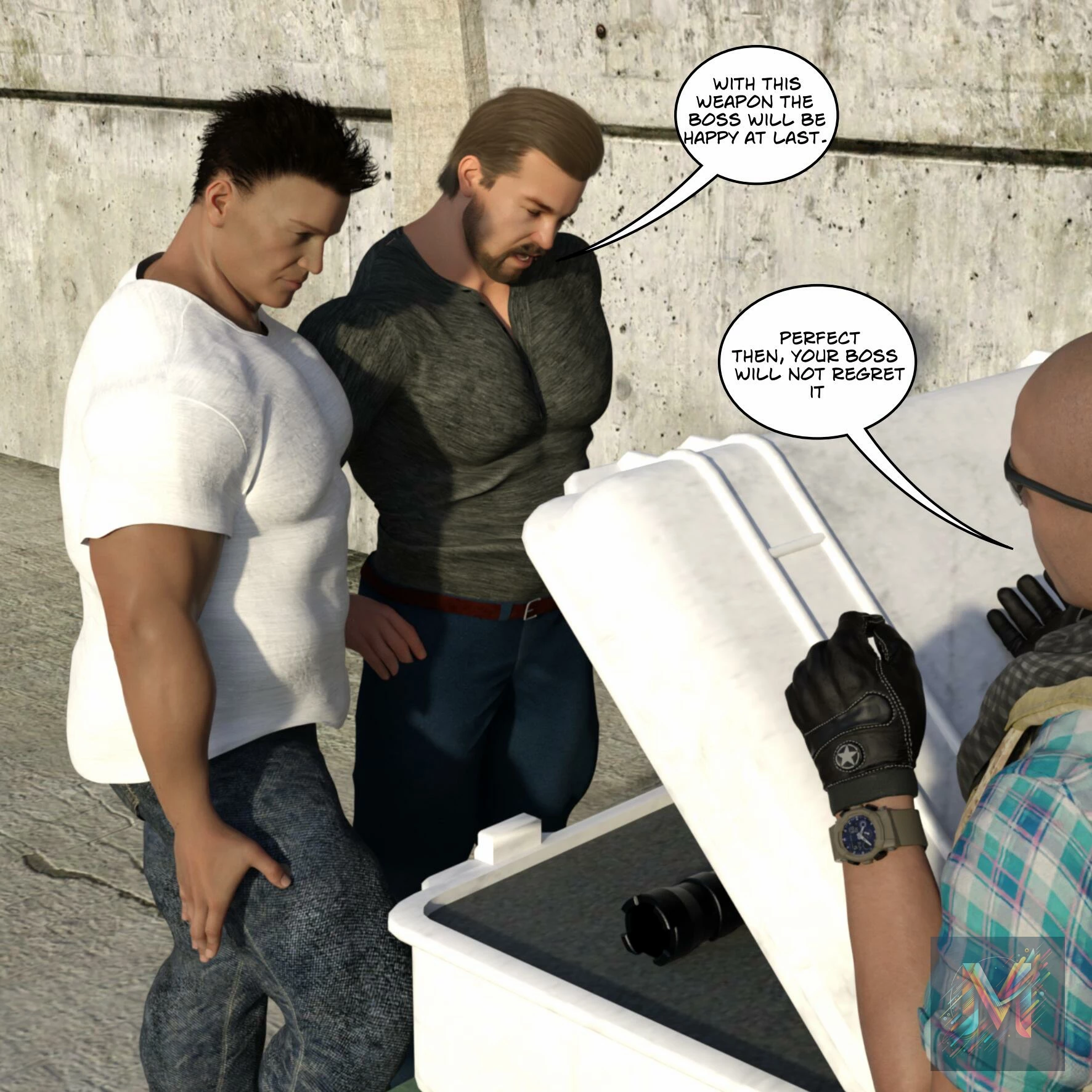 Spy Game porn comic picture 18