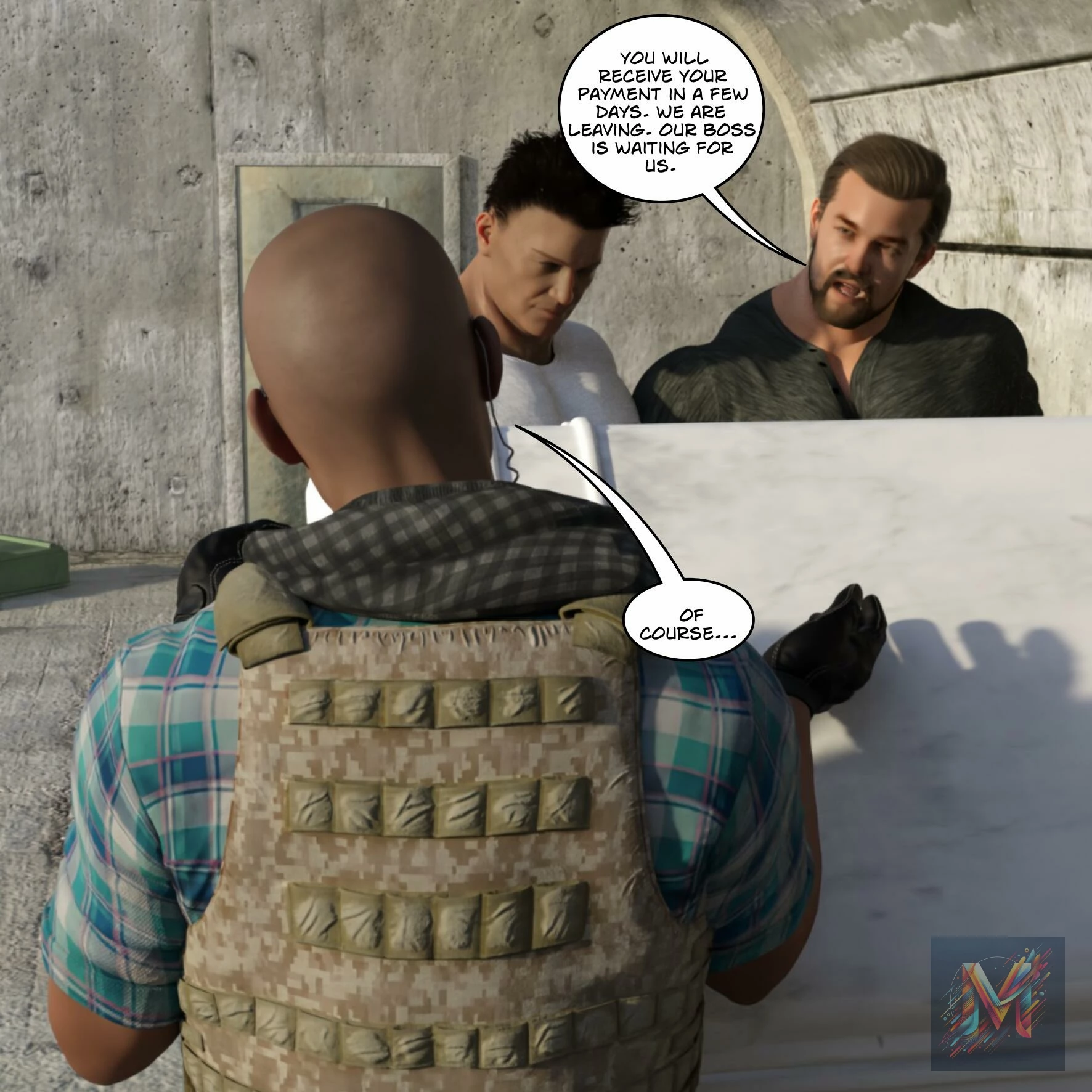 Spy Game porn comic picture 19