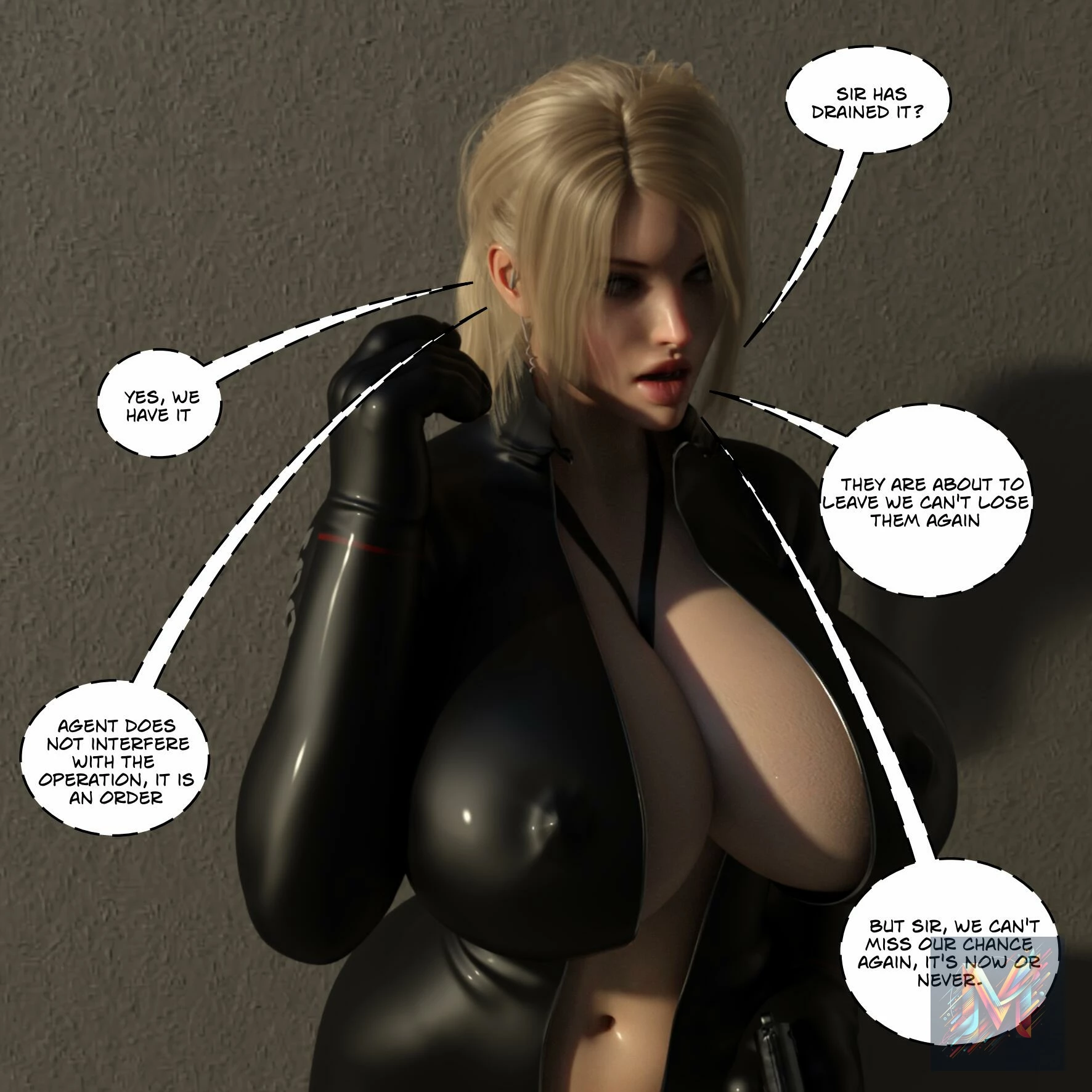 Spy Game porn comic picture 20
