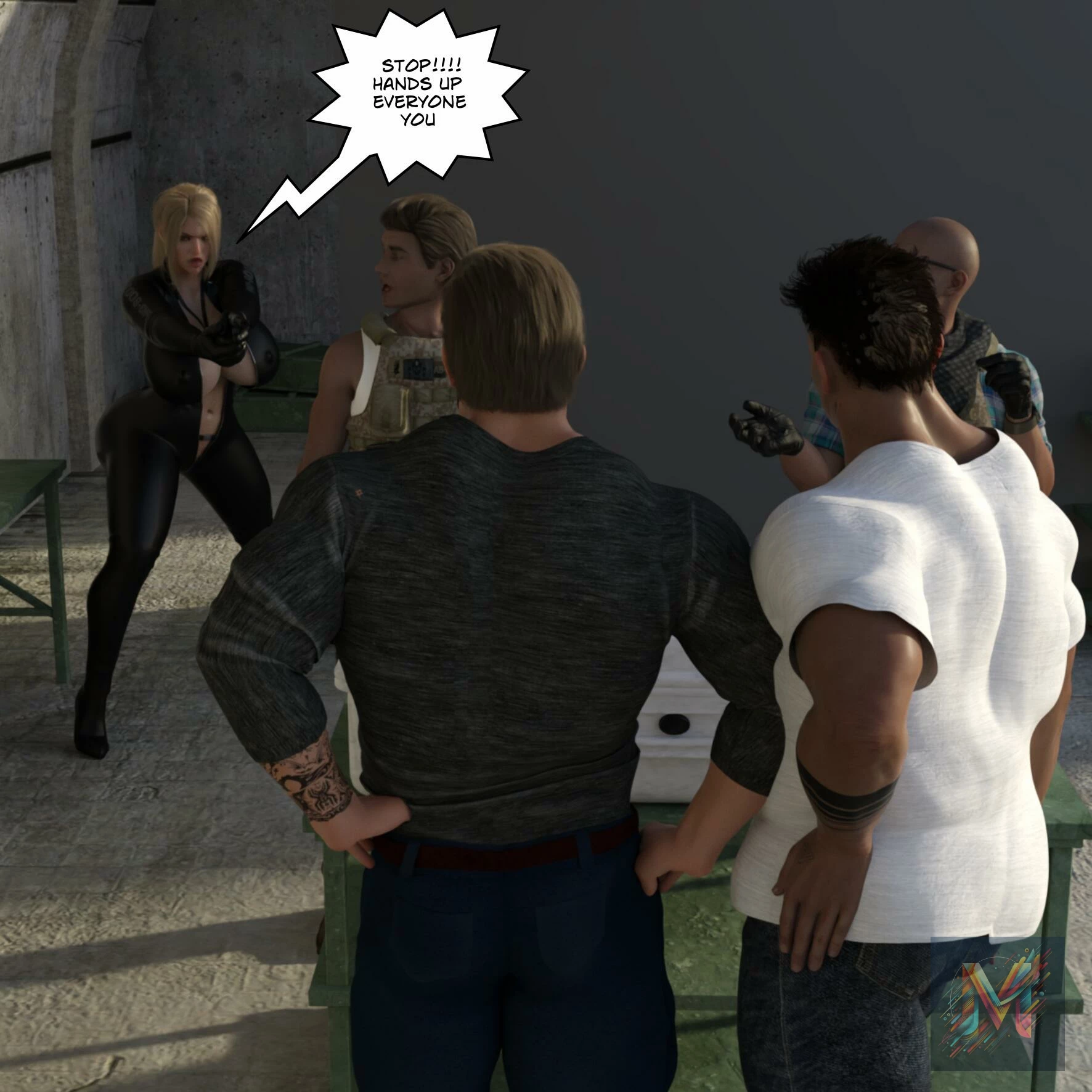 Spy Game porn comic picture 22