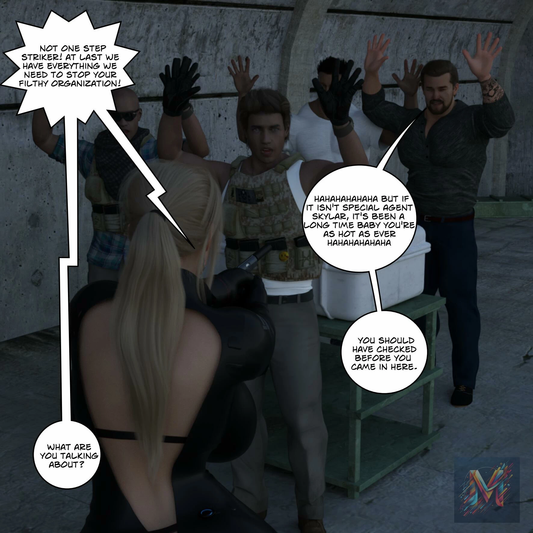 Spy Game porn comic picture 23