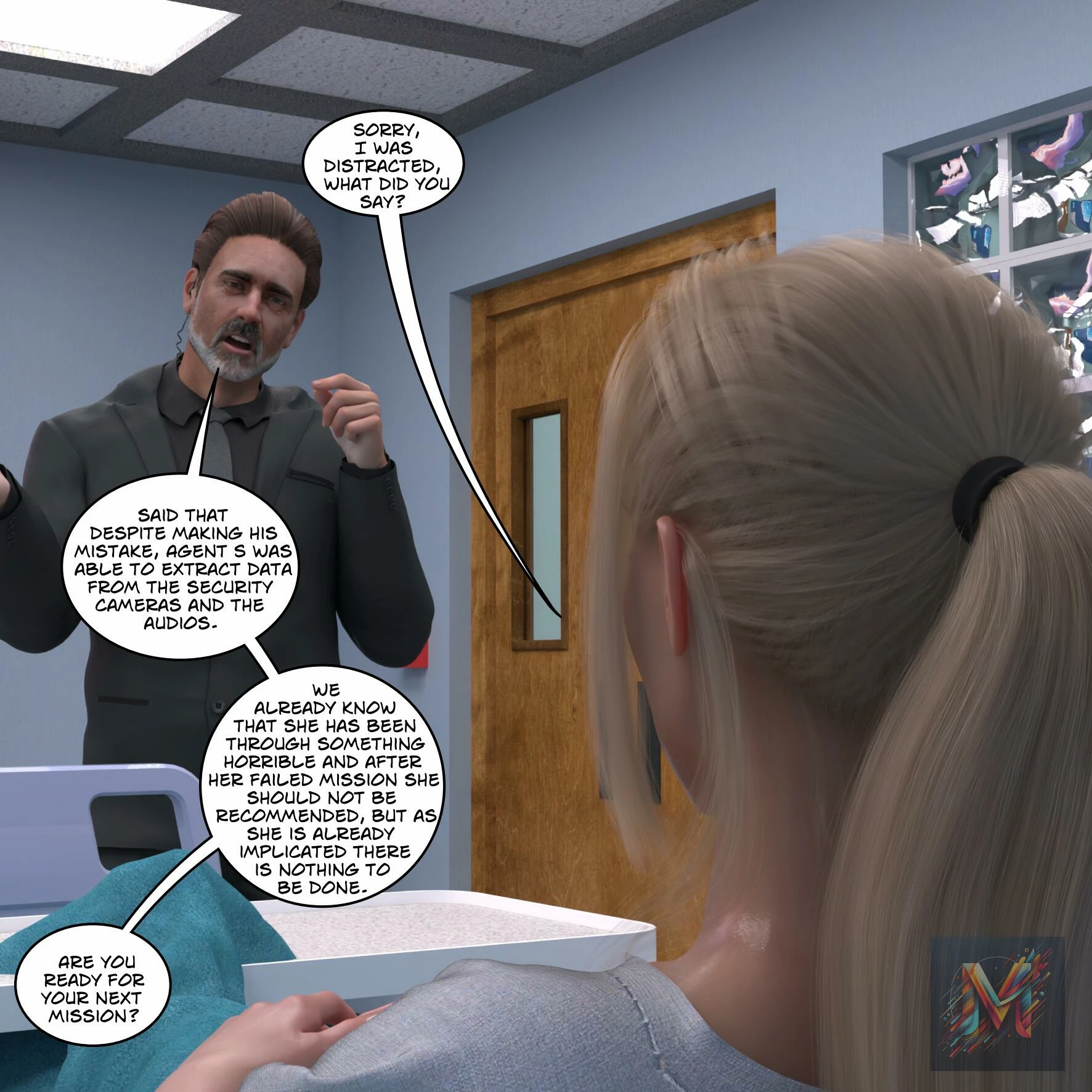 Spy Game porn comic picture 59