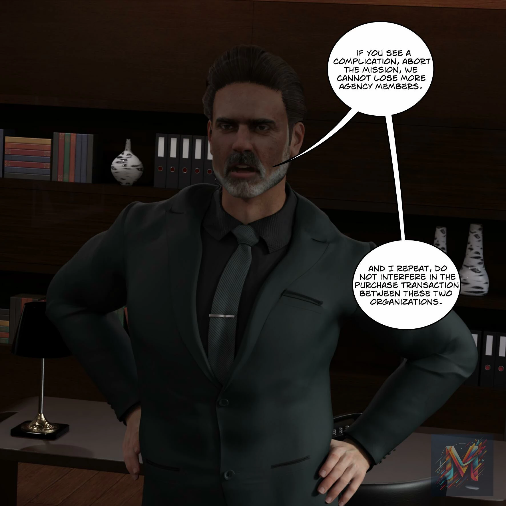 Spy Game porn comic picture 9