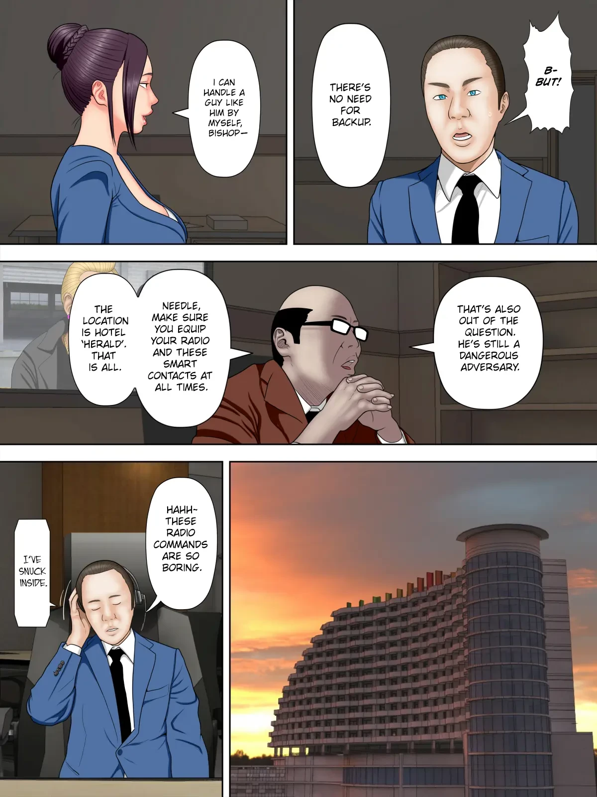 Spy Wife and Mafia's Son Part 1-3 | Hitozuma Spy to Mafia no Musuko 1-3 ~Kuro Gyaru Keisatsukan Hen~ porn comic picture 10