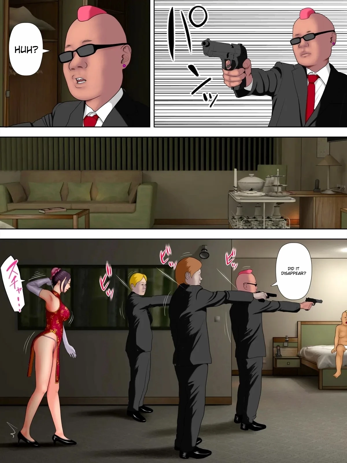 Spy Wife and Mafia's Son Part 1-3 | Hitozuma Spy to Mafia no Musuko 1-3 ~Kuro Gyaru Keisatsukan Hen~ porn comic picture 38