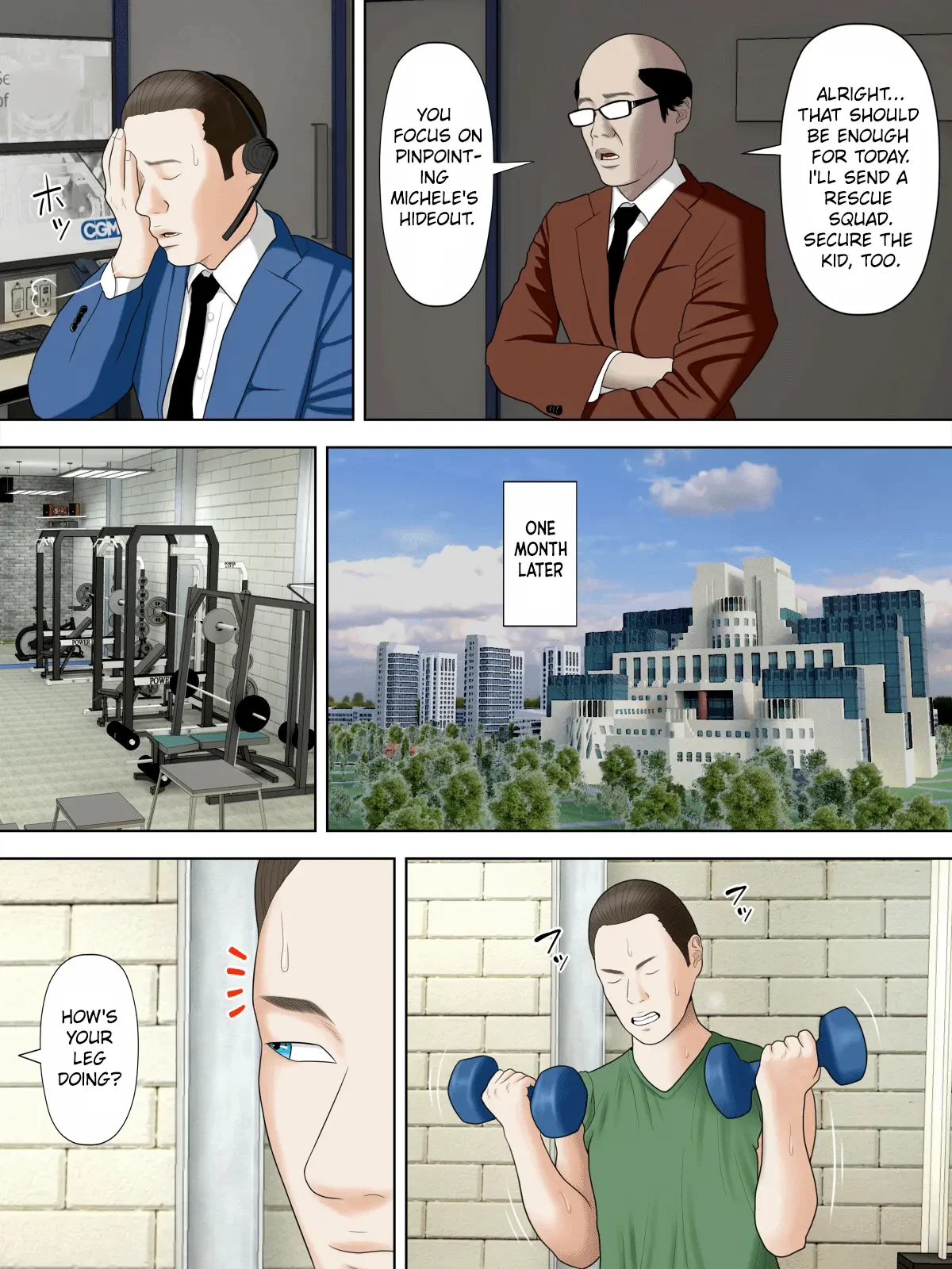 Spy Wife and Mafia's Son Part 1-3 | Hitozuma Spy to Mafia no Musuko 1-3 ~Kuro Gyaru Keisatsukan Hen~ porn comic picture 92