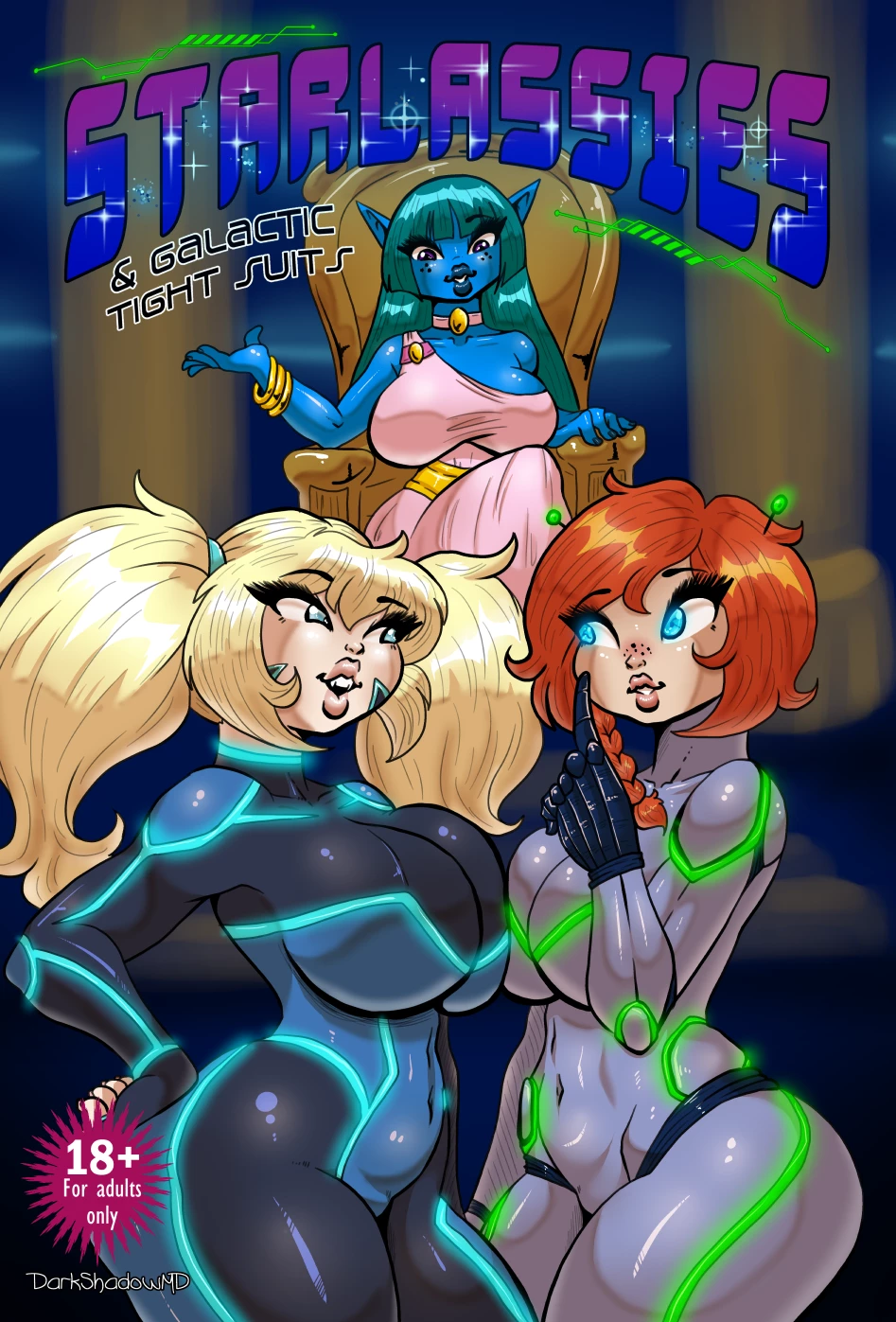 Star Lassies porn comic picture 1
