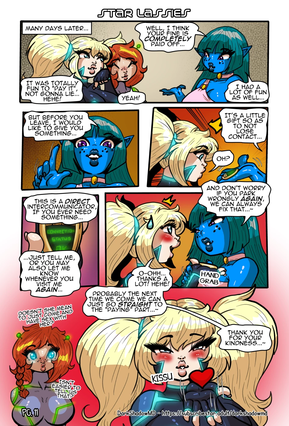 Star Lassies porn comic picture 13