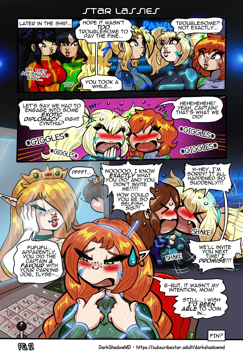 Star Lassies porn comic picture 14