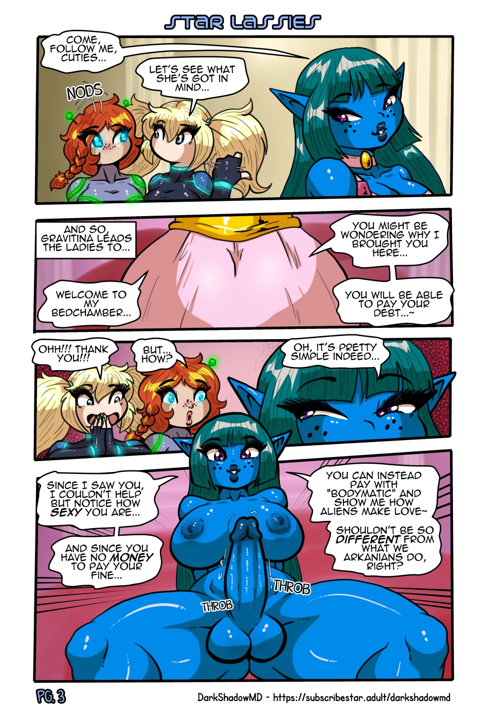 Star Lassies porn comic picture 5