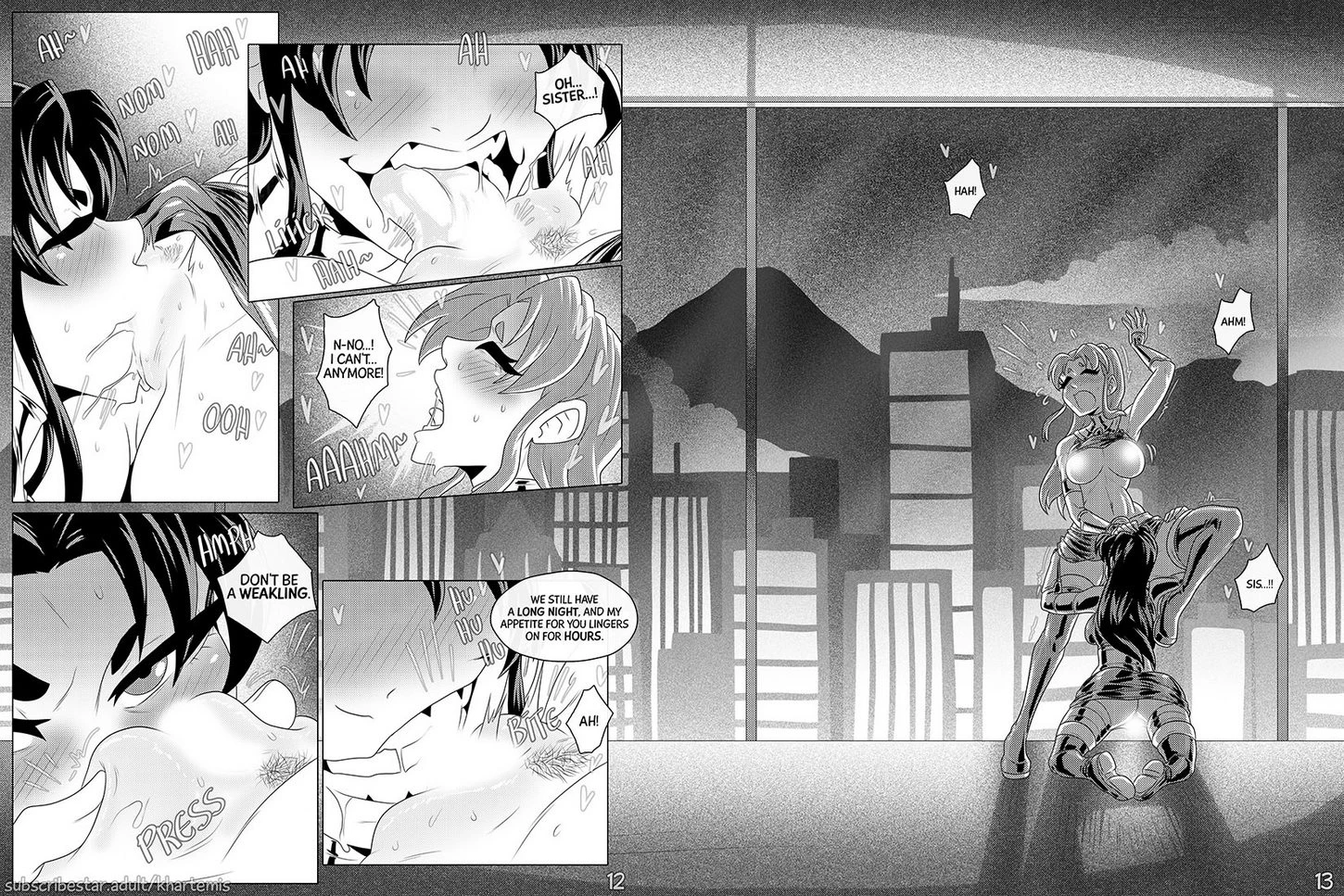 Starfire & Blackfire: Fires Of Tamaran porn comic picture 14