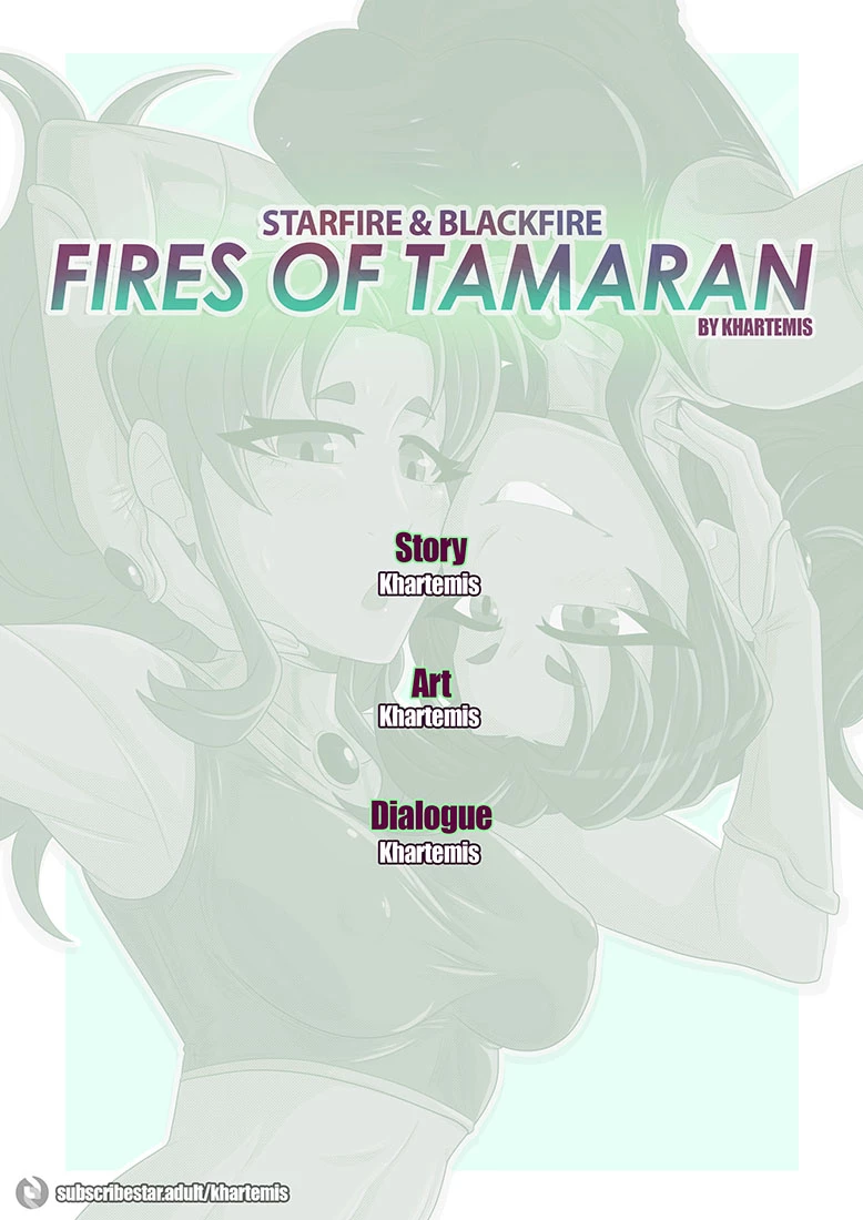 Starfire & Blackfire: Fires Of Tamaran porn comic picture 2