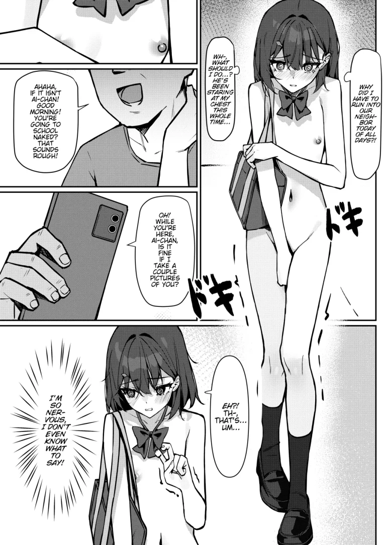 Starting Today, I'll be Going to School Naked | Kyou Kara Zenra Toukou porn comic picture 15