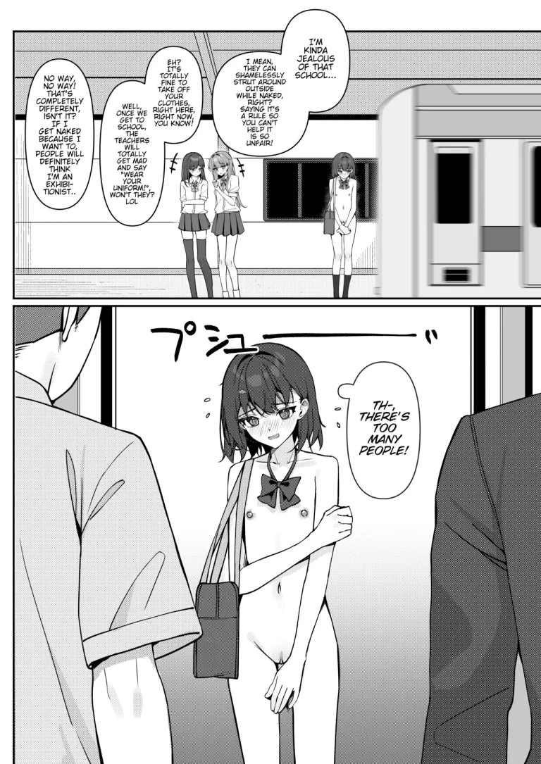 Starting Today, I'll be Going to School Naked | Kyou Kara Zenra Toukou porn comic picture 20