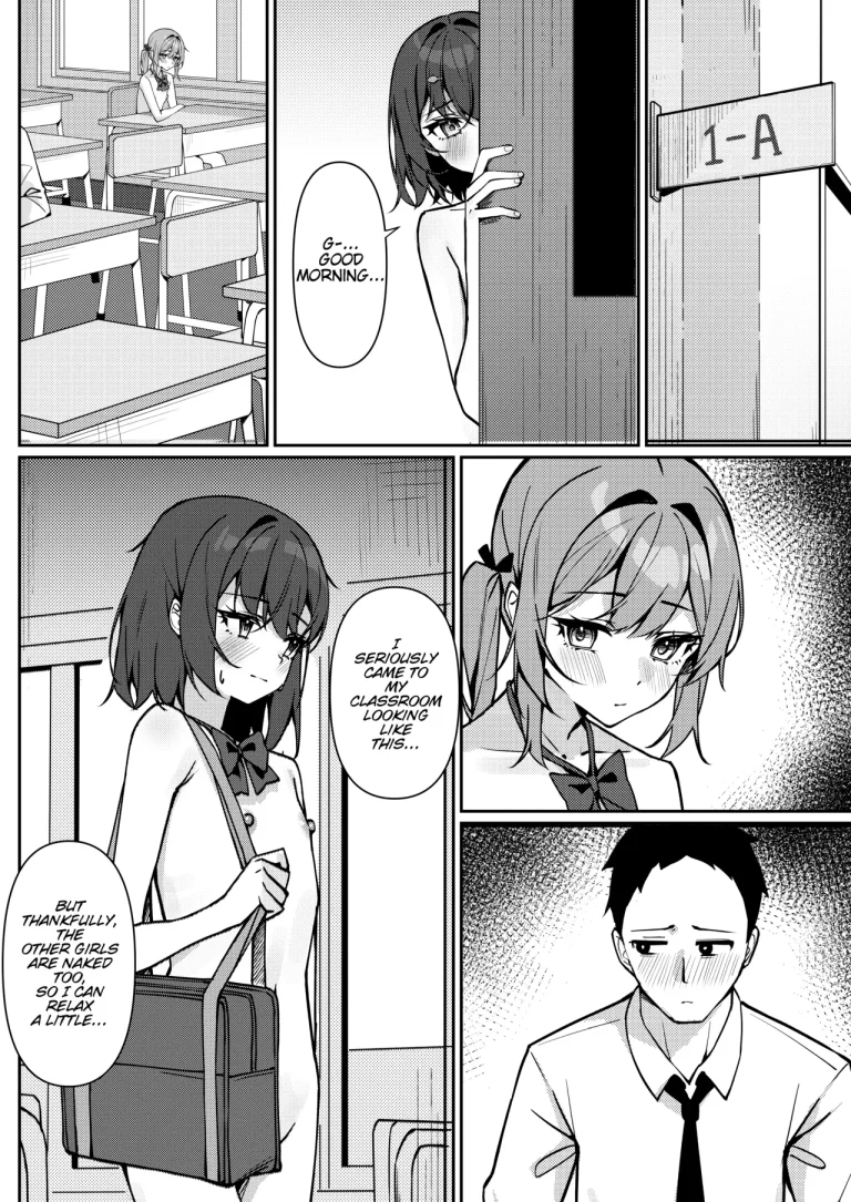 Starting Today, I'll be Going to School Naked | Kyou Kara Zenra Toukou porn comic picture 26