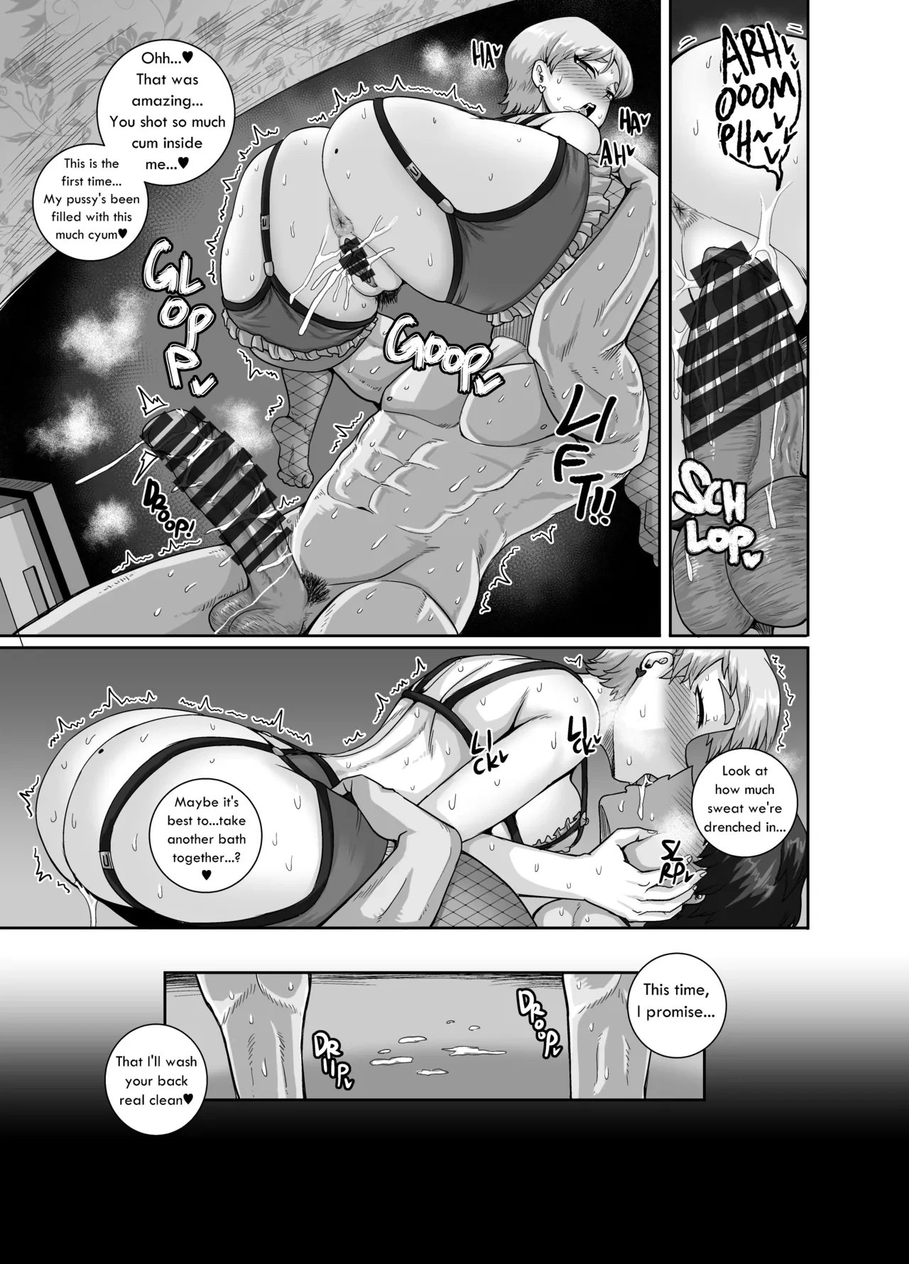 Starting tonight...Baby bear will become porn comic picture 35