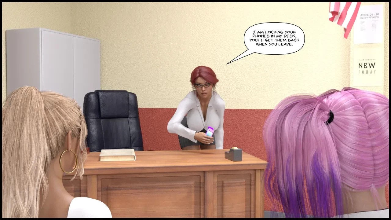 Stay after school 1& 2 porn comic picture 3