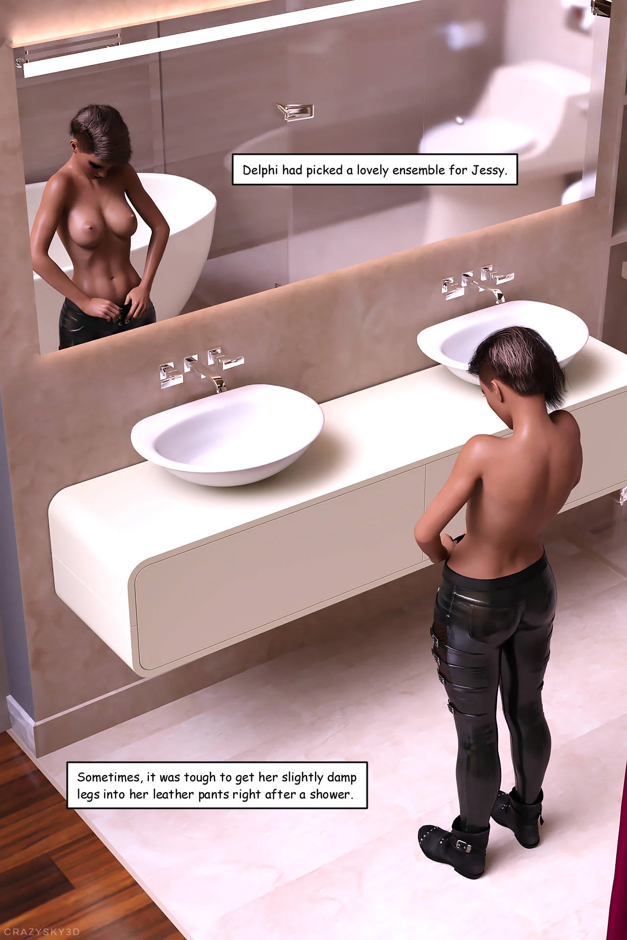Staying the night 2 porn comic picture 31