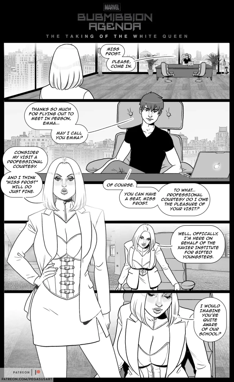 Submission Agenda: Emma Frost [Remastered] porn comic picture 1