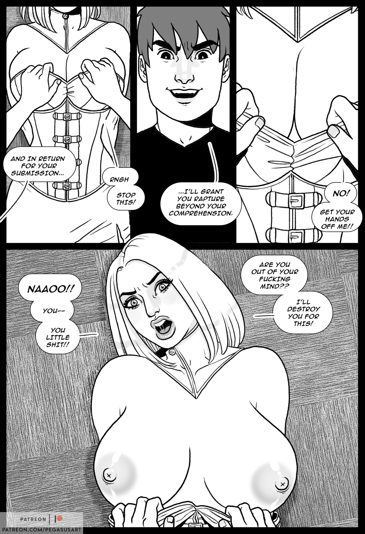Submission Agenda: Emma Frost [Remastered] porn comic picture 14