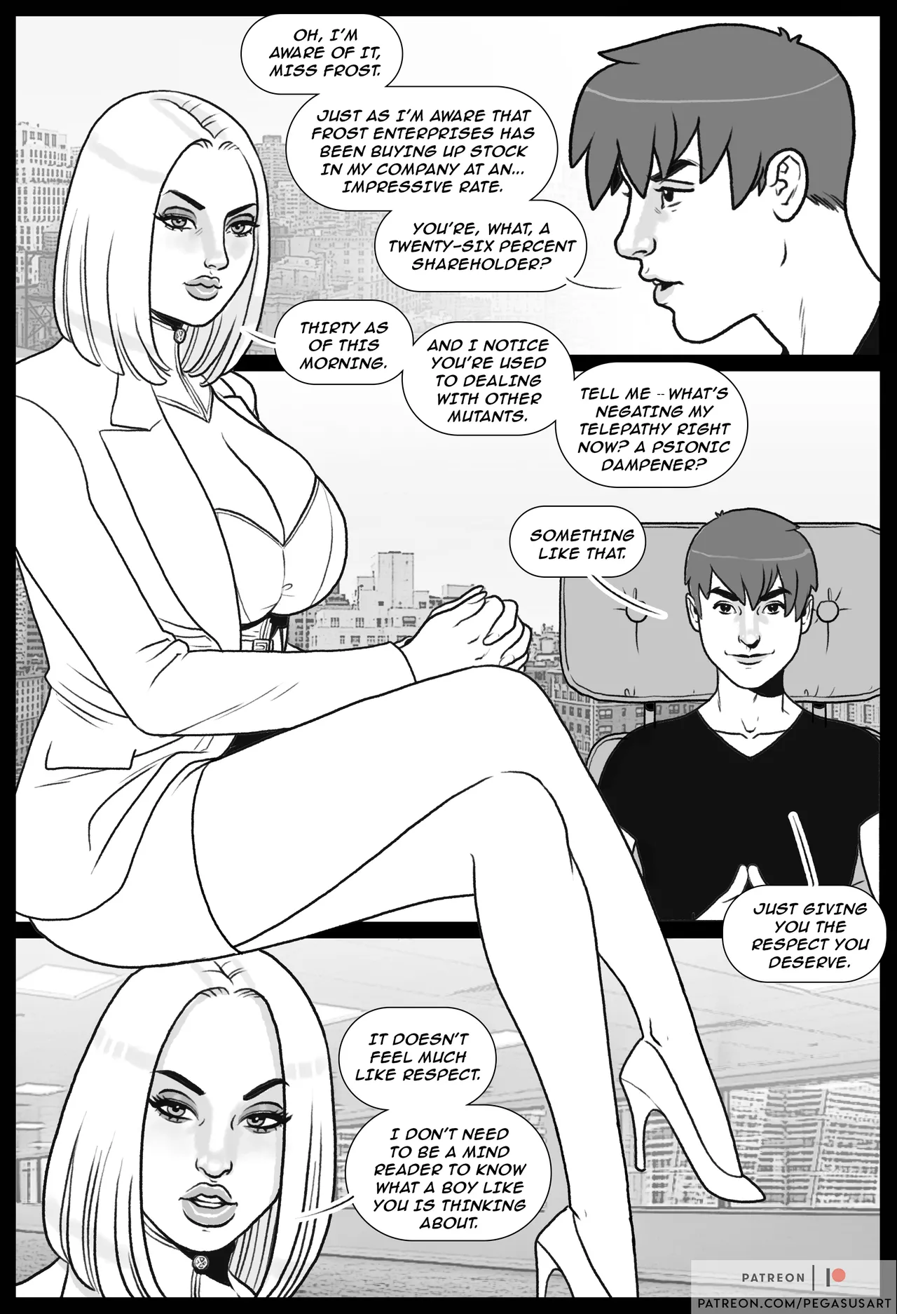 Submission Agenda: Emma Frost [Remastered] porn comic picture 2
