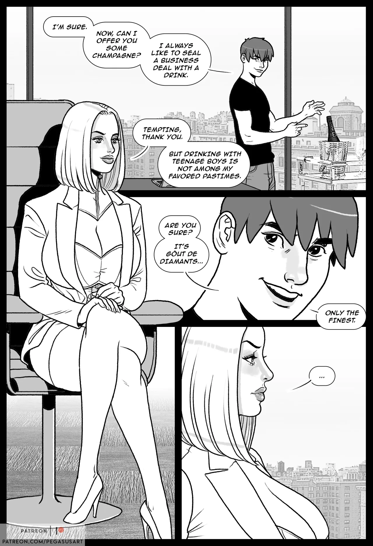 Submission Agenda: Emma Frost [Remastered] porn comic picture 4