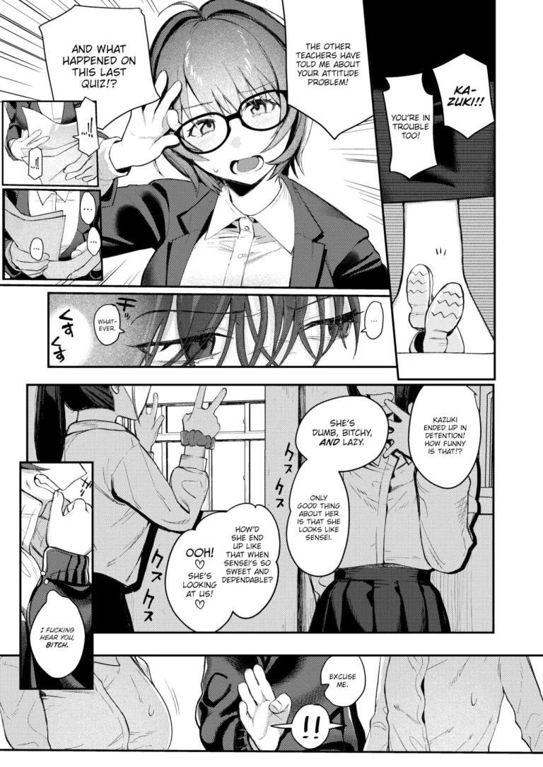Substitute Girlfriend porn comic picture 3