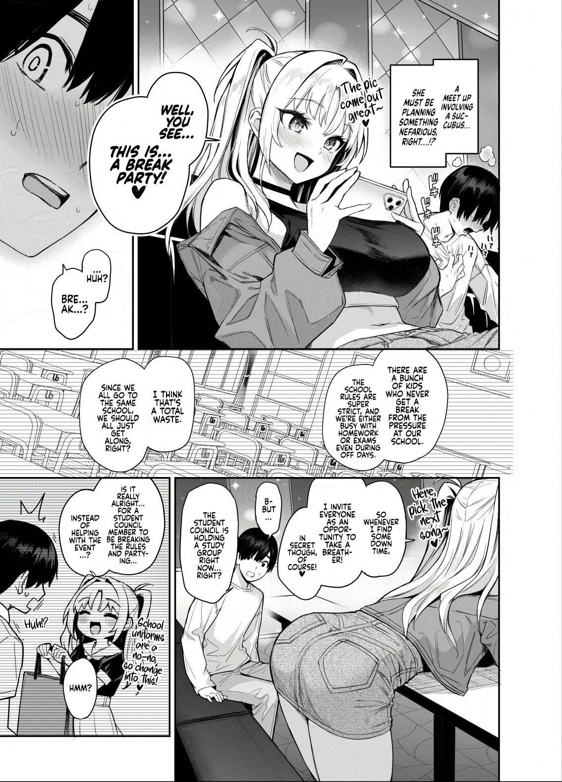Succubus Student Council Milking Club 2 | Succubus Seitokai Shiko Shiko Shikkoubu 2 porn comic picture 23