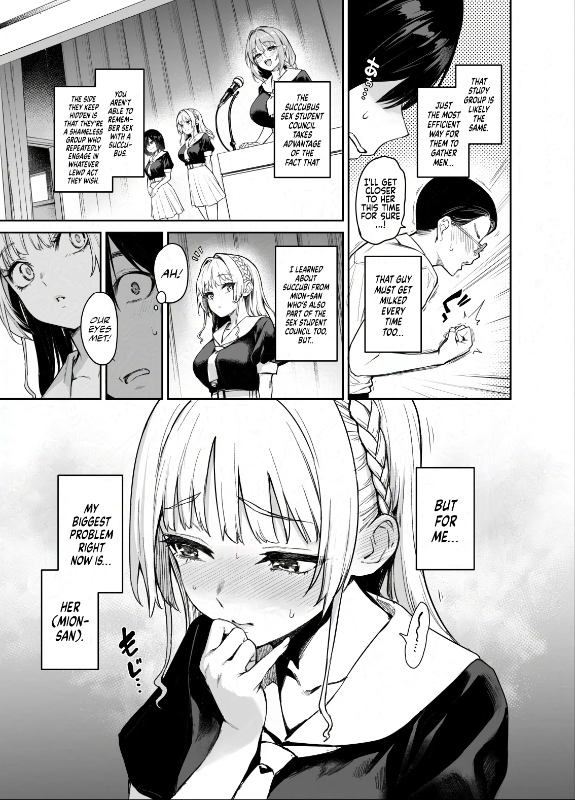 Succubus Student Council Milking Club 2 | Succubus Seitokai Shiko Shiko Shikkoubu 2 porn comic picture 5