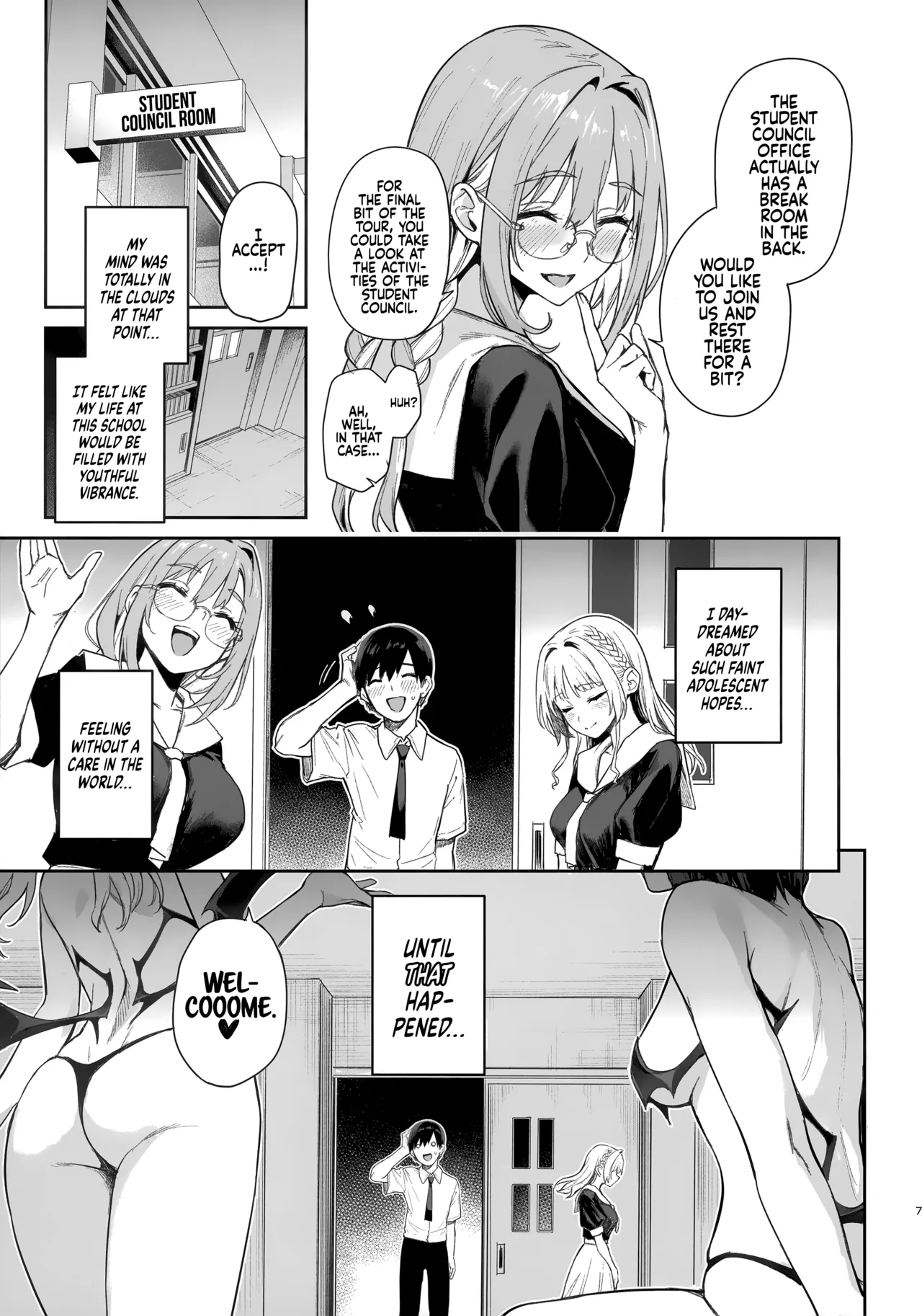 Succubus Student Council Milking Club | Succubus Seitokai Shiko Shiko Shikkoubu porn comic picture 7