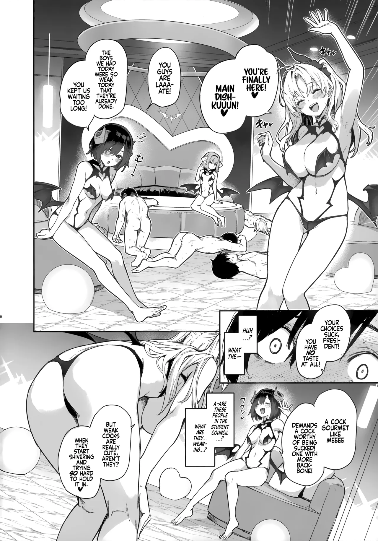 Succubus Student Council Milking Club | Succubus Seitokai Shiko Shiko Shikkoubu porn comic picture 8