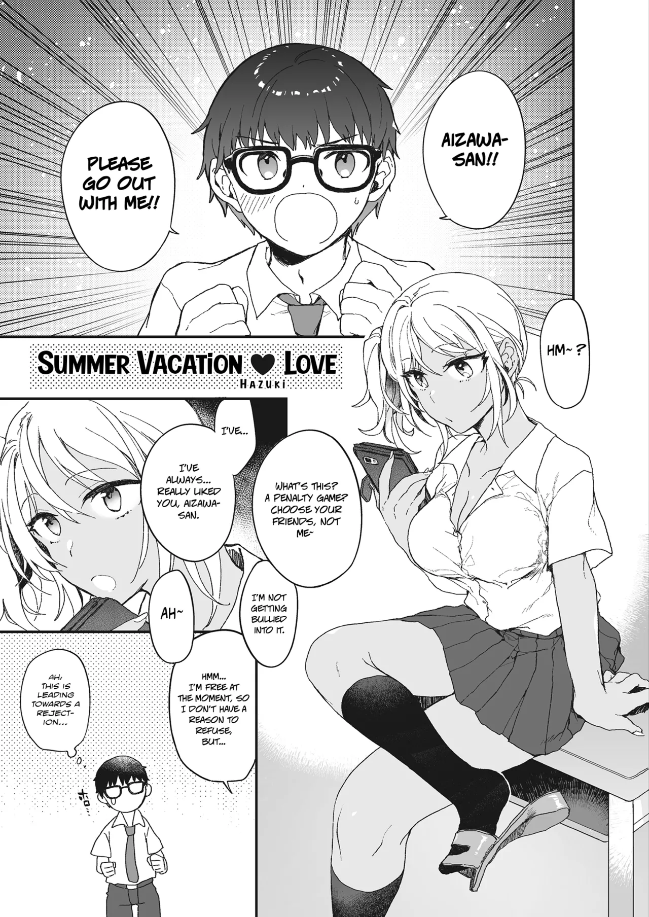 Summer Vacation Love porn comic picture 1