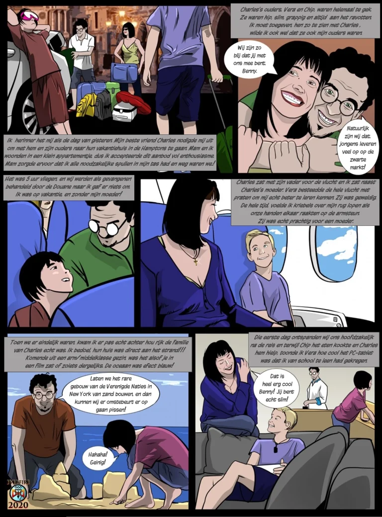 Summer Vacation Memories [NL] porn comic picture 2