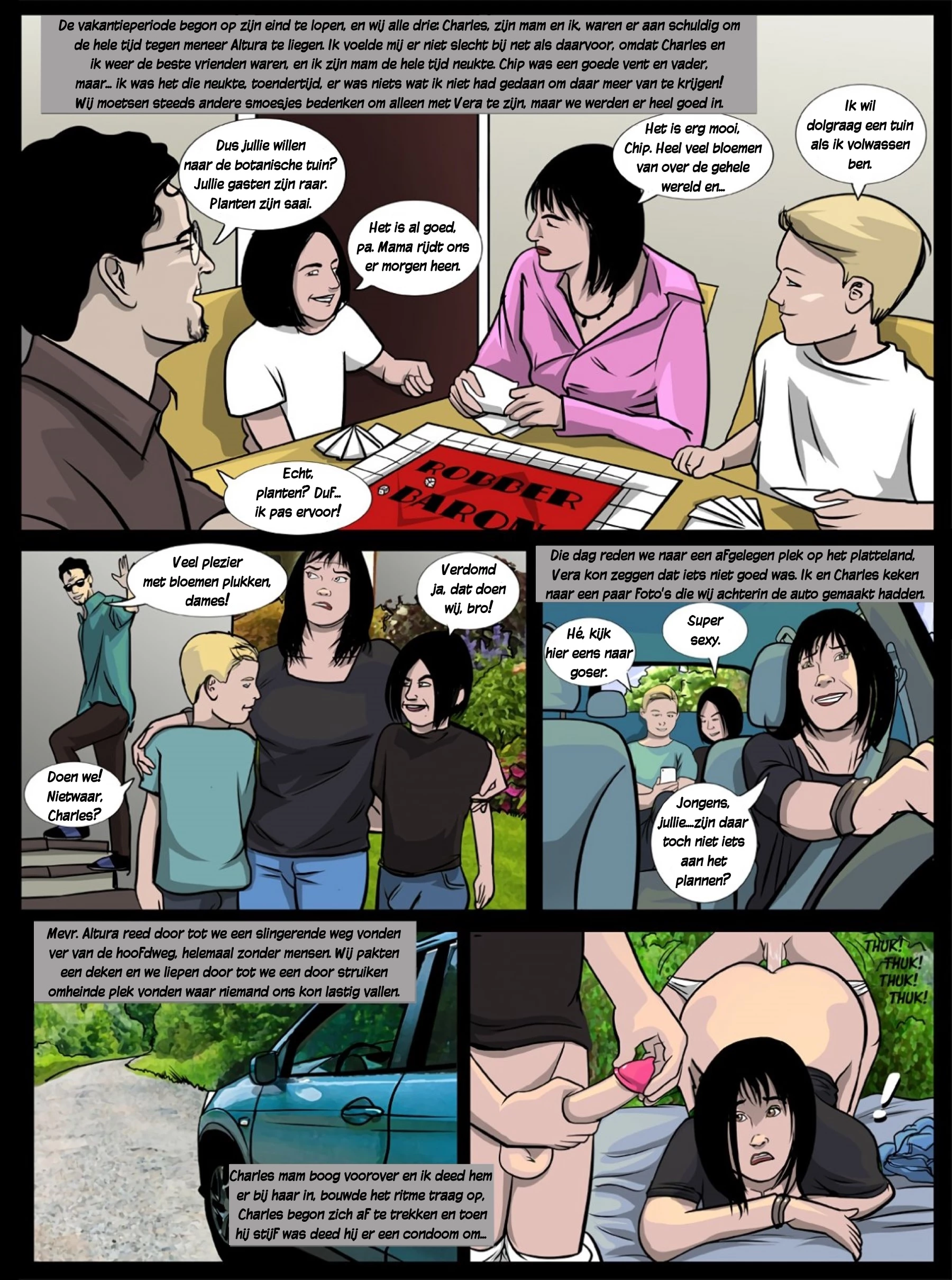Summer Vacation Memories [NL] porn comic picture 22
