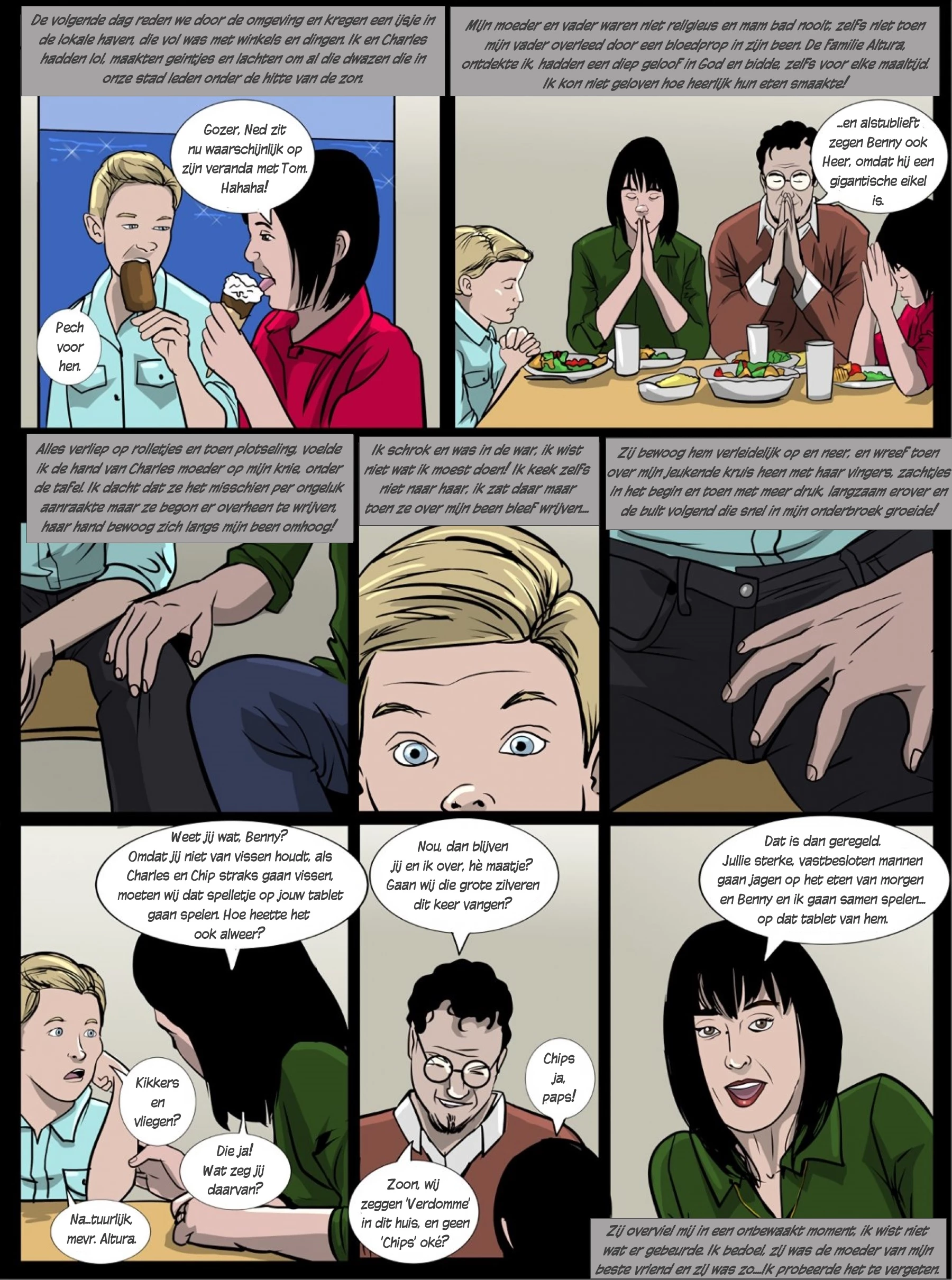 Summer Vacation Memories [NL] porn comic picture 3