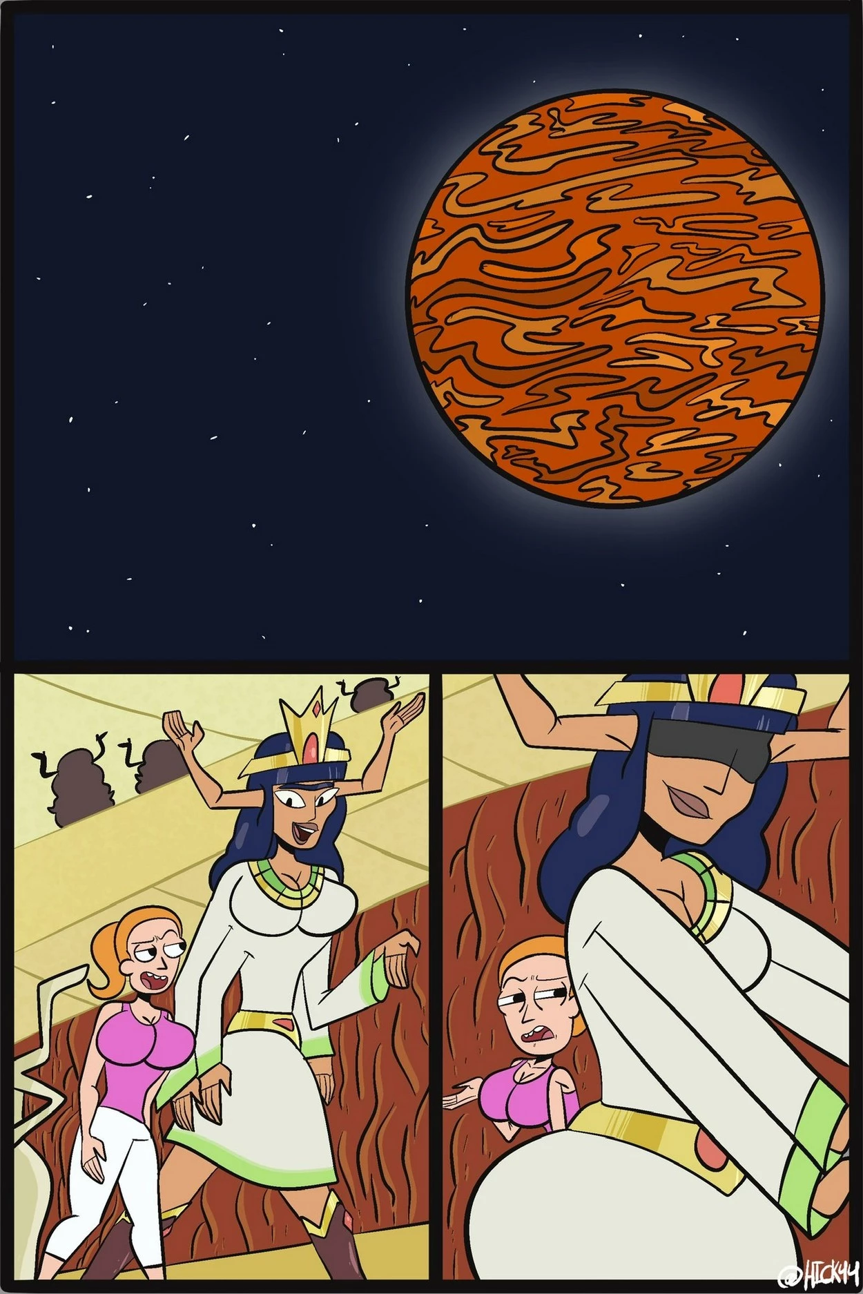 Summer x Mar-Sha porn comic picture 2