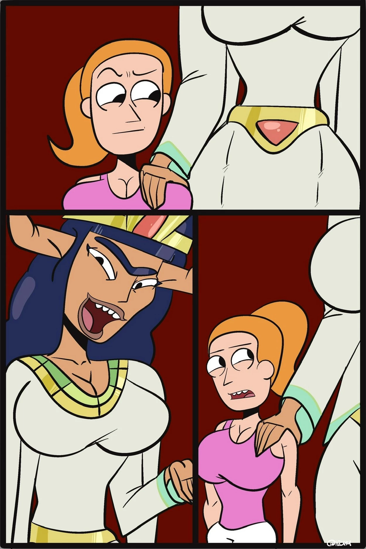 Summer x Mar-Sha porn comic picture 4