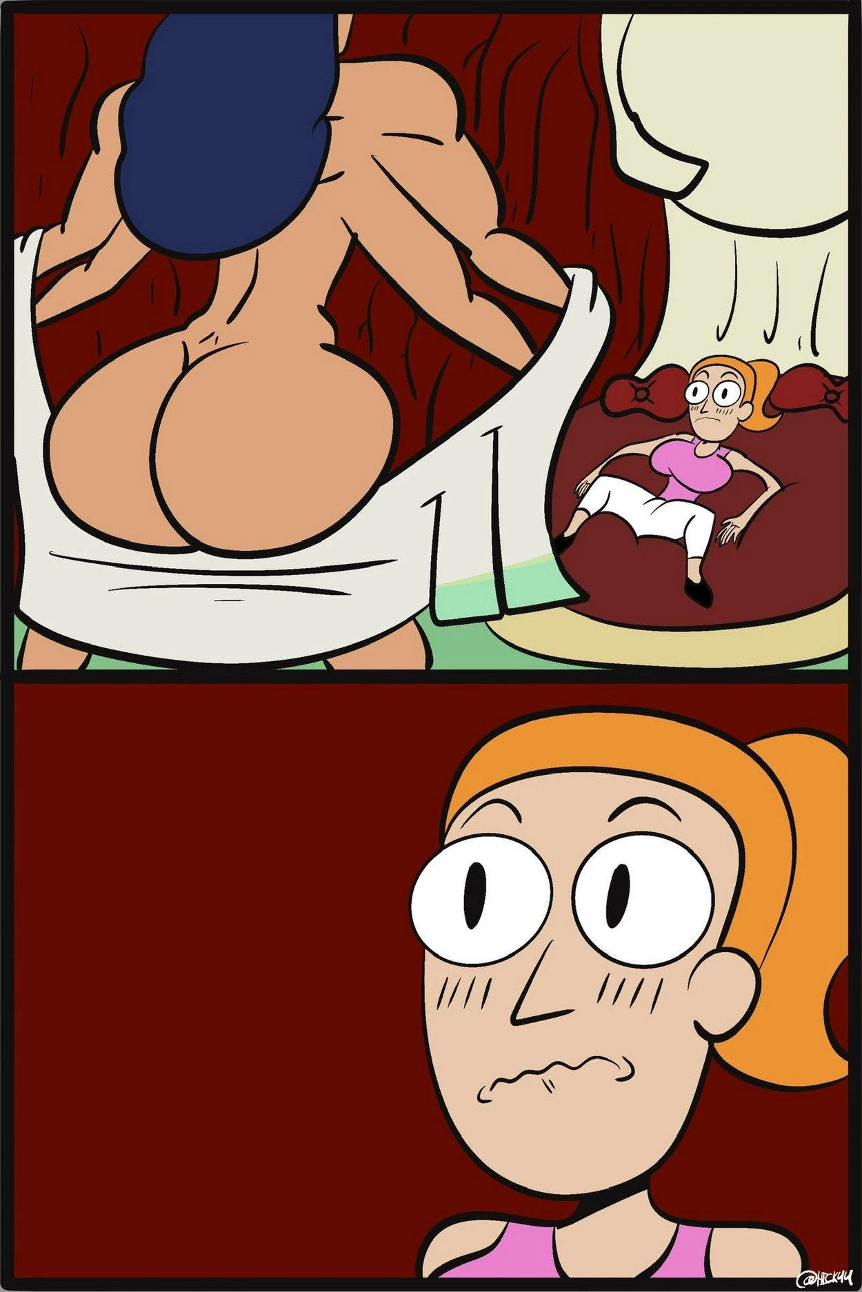 Summer x Mar-Sha porn comic picture 6