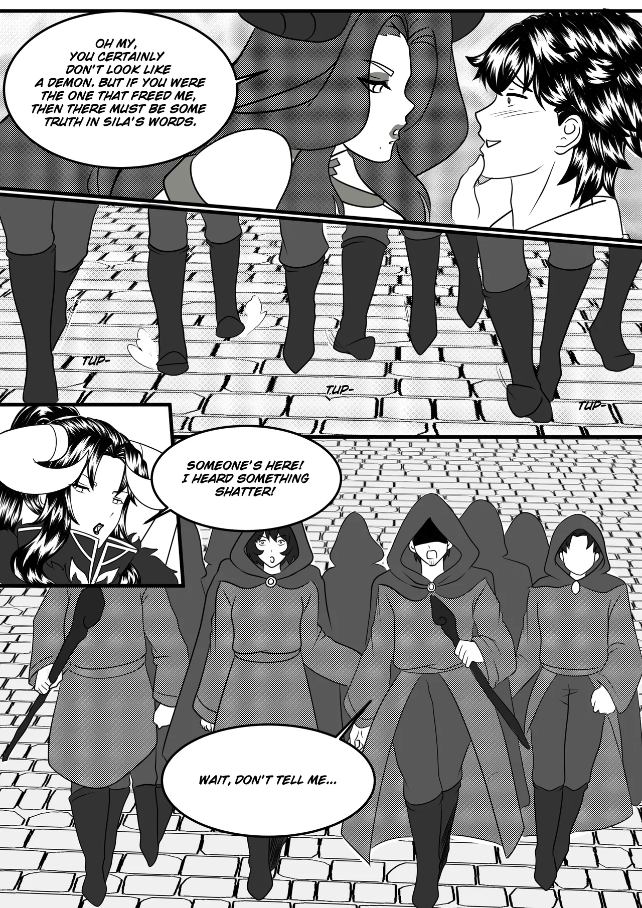 Summoning of the Wannabe Demon Lord 2 porn comic picture 10