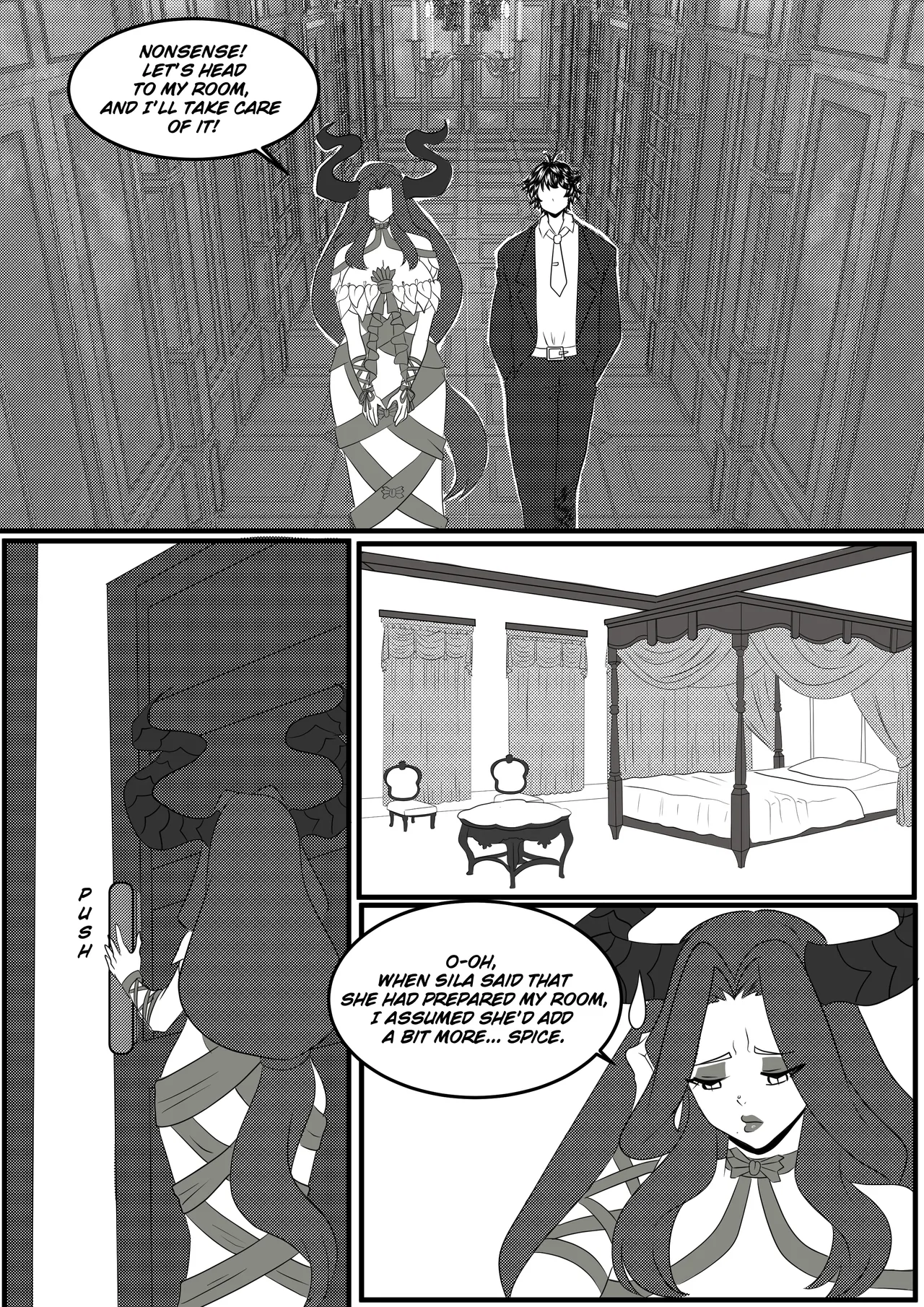 Summoning of the Wannabe Demon Lord 2 porn comic picture 14