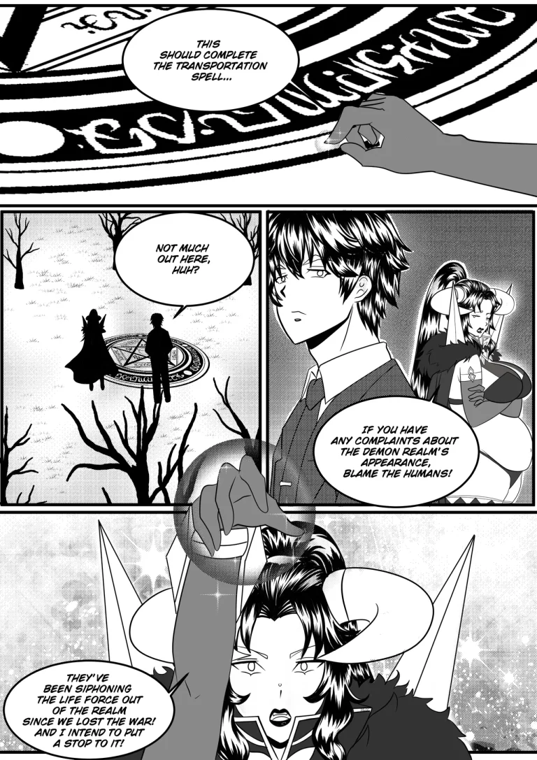 Summoning of the Wannabe Demon Lord 2 porn comic picture 2
