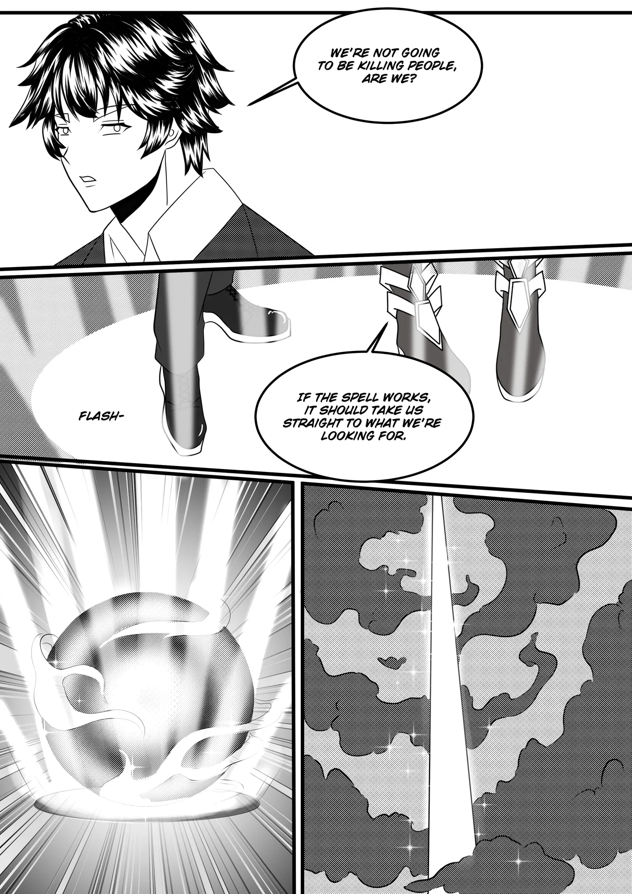 Summoning of the Wannabe Demon Lord 2 porn comic picture 3